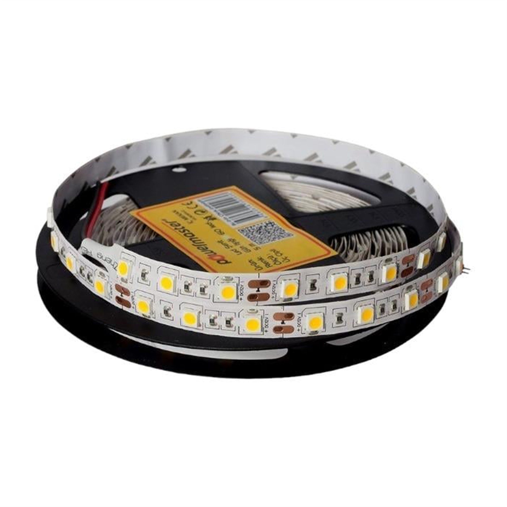 Powermaster Powermaster 3 Çipli İç Mekan Silikonsuz 60 Led 5 Metre Günışığı Şerit Led - Şerit Ledler