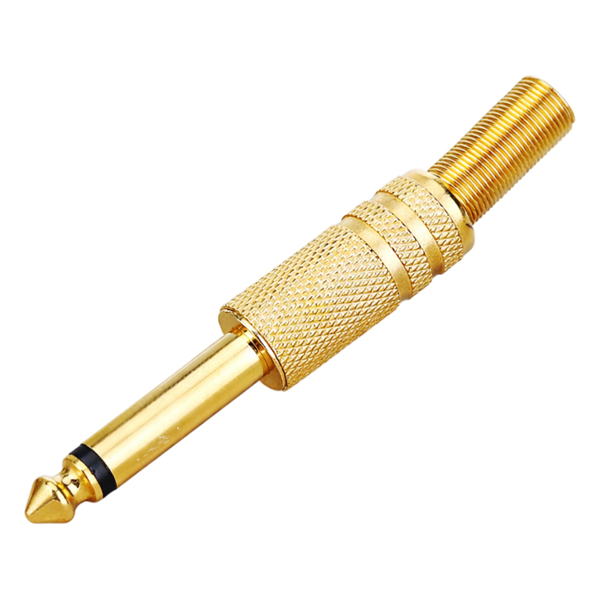 Powermaster Powermaster 3.5 Mm Mono Gold Metal Jack Fiş - Fiş - Jack - Şase