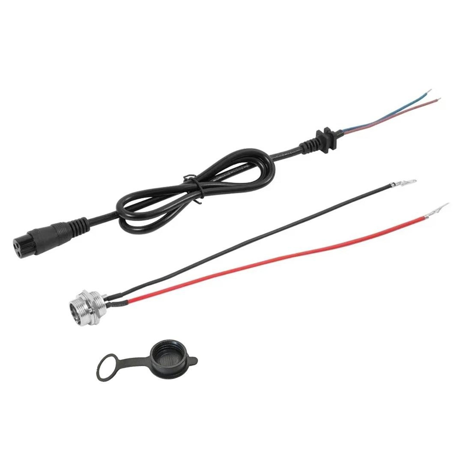 Powermaster PowerMaster 3 Pinli Ginger Elektrikli Bisiklet - Motosiklet - Araç Akü Şarj Konnektörü - Aküler