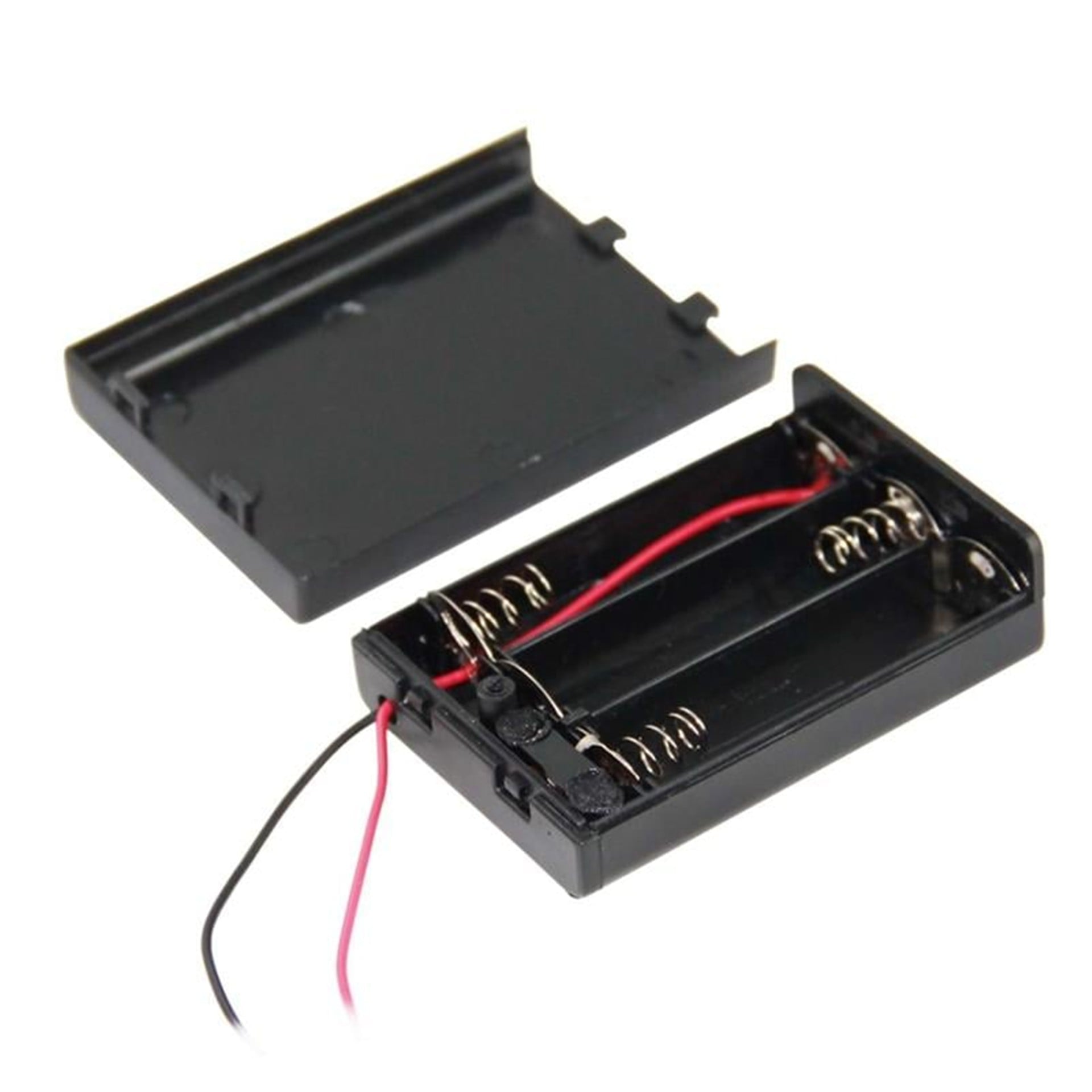 Powermaster Powermaster  3'lü AA Kapaklı Switch'li Pil Yuvası (IC-233E) - Pil Yuvaları & Pil Aksesuarları