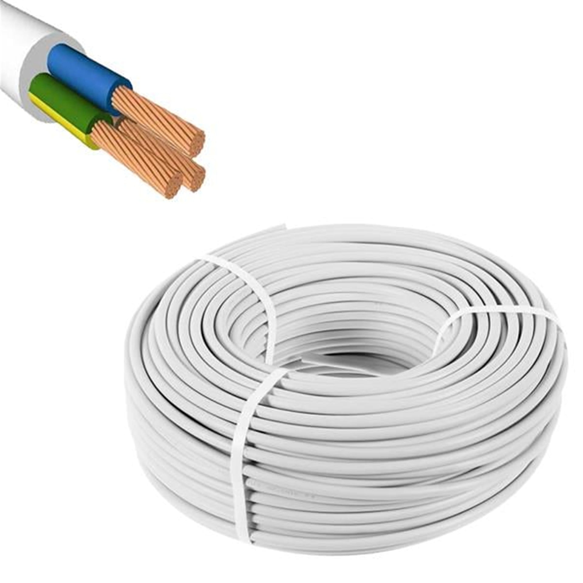 Powermaster PowerMaster 3X1.50 CCA TTR Kablo (100 Metre) - TTR Kablo