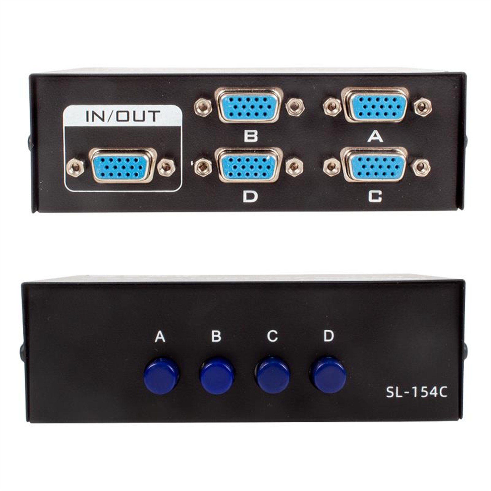 Powermaster Powermaster 4 Port Vga Switch - Çevirici Dağıtıcı