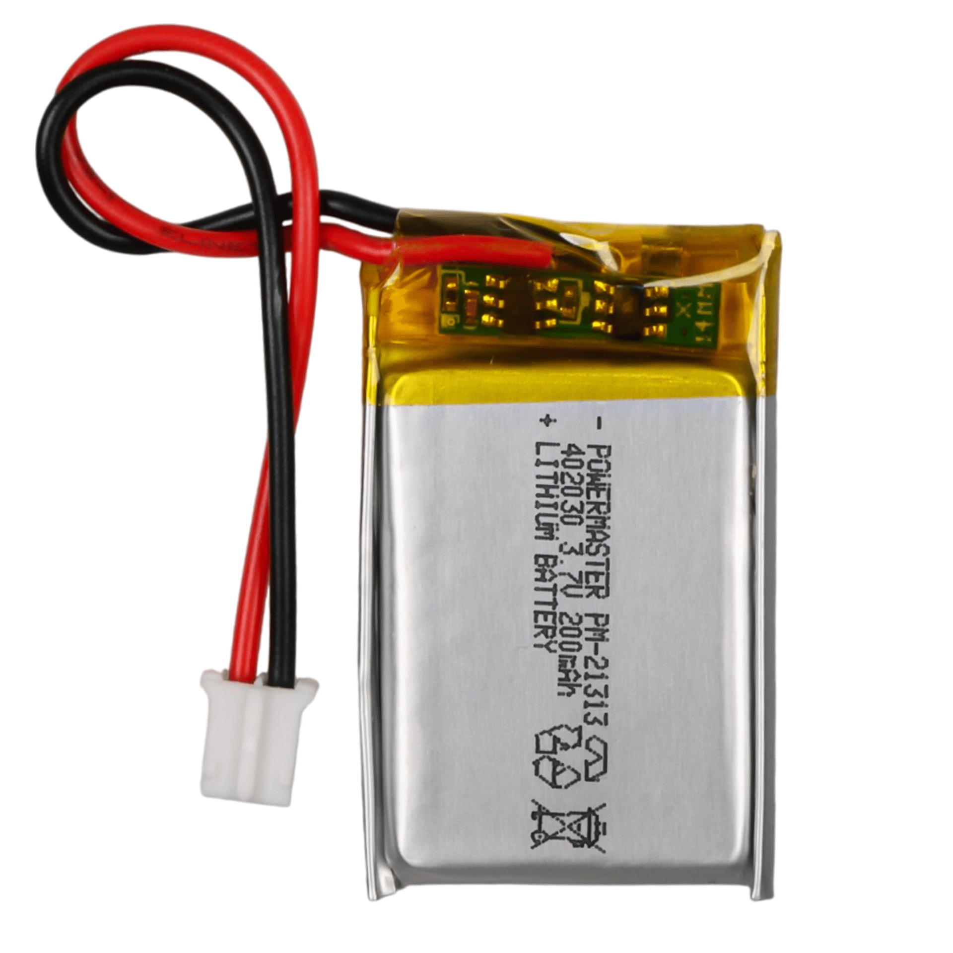 Powermaster PowerMaster 402030 3.7 Volt 200 Mah Lityum Polimer Pil - Polimer Pil