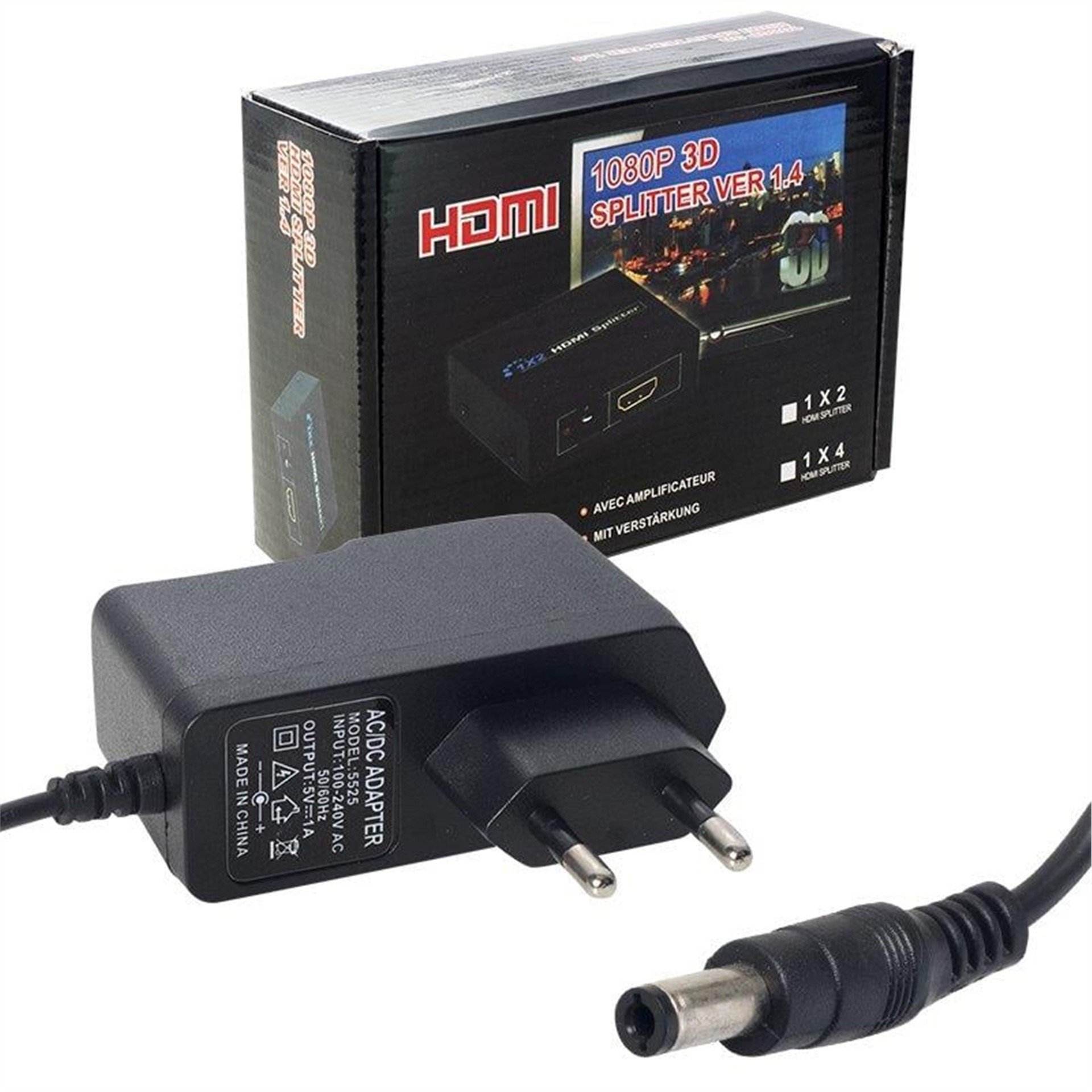 Powermaster Powermaster 4'lü HDMI Dağıtıcı - Hdmi Dağıtıcı