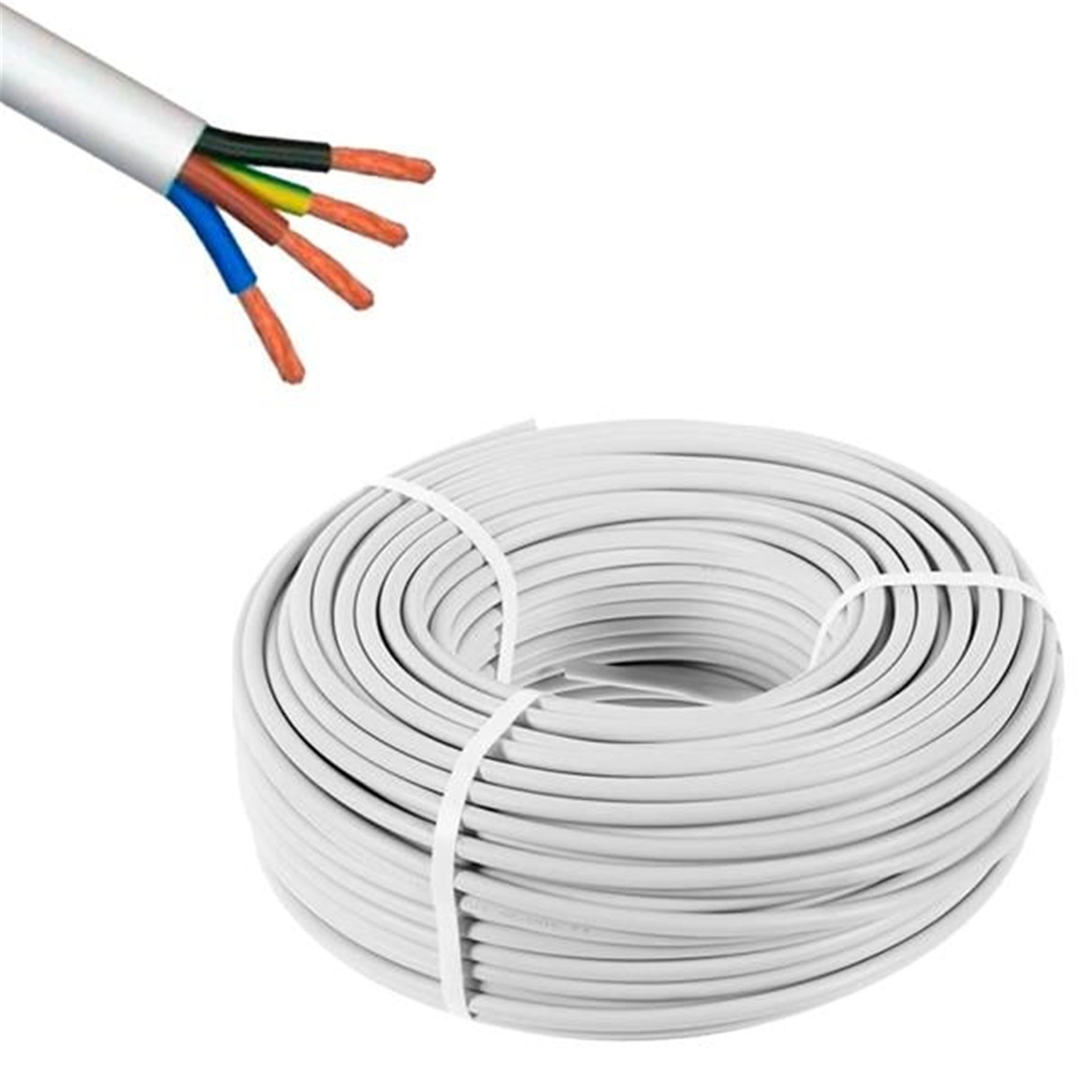 Powermaster PowerMaster 4X0.75 CCA TTR Kablo (100 Metre) (Seri 2) - TTR Kablo