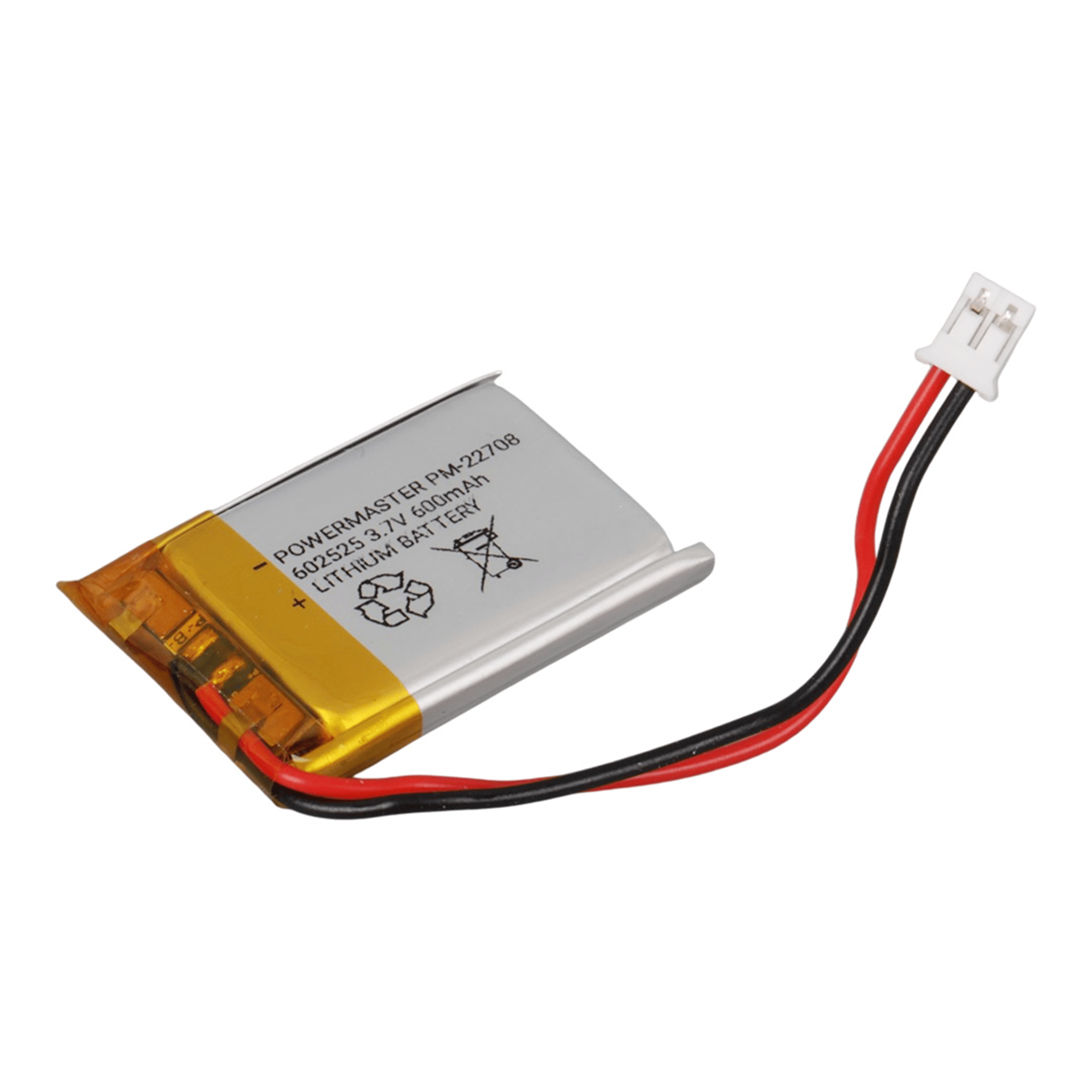 Reyonex POWERMASTER 602525 3.7 VOLT 600 MAH LİTYUM POLİMER PİL - Şarjlı Piller
