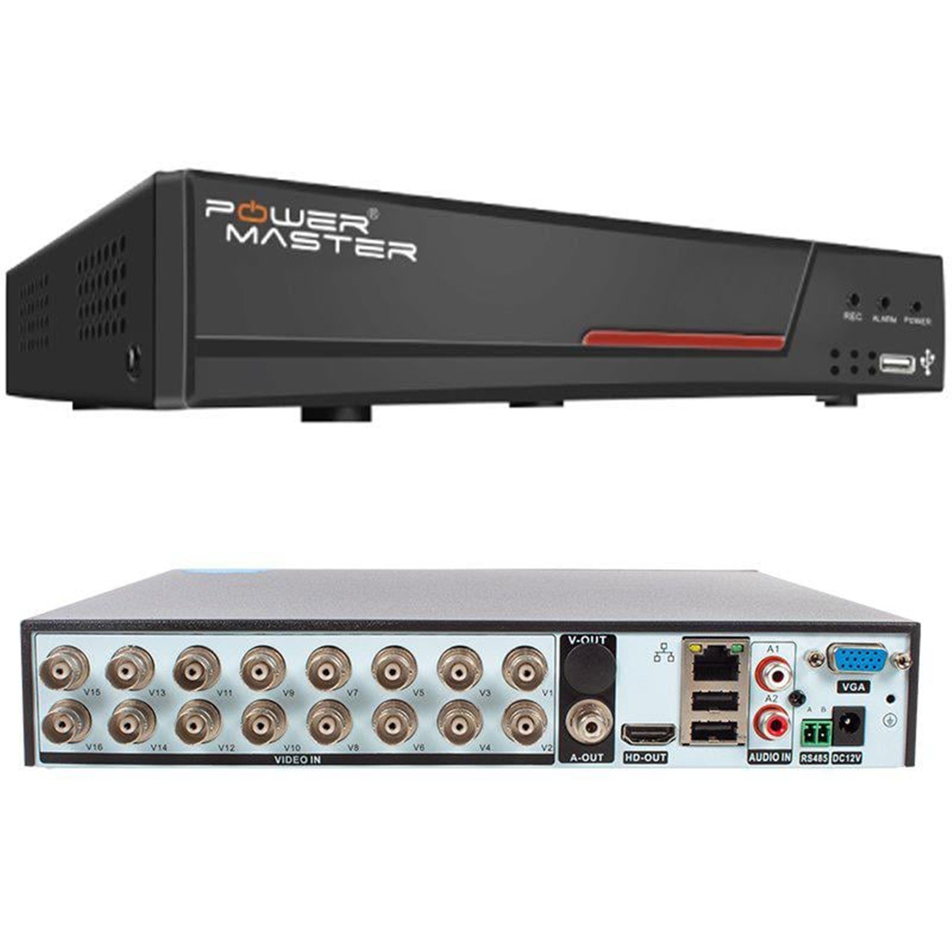 Powermaster Powermaster 6in1 16 Kanal 1080 Dvr Kayıt Cihazı - Dvr Kayıt Cihazları