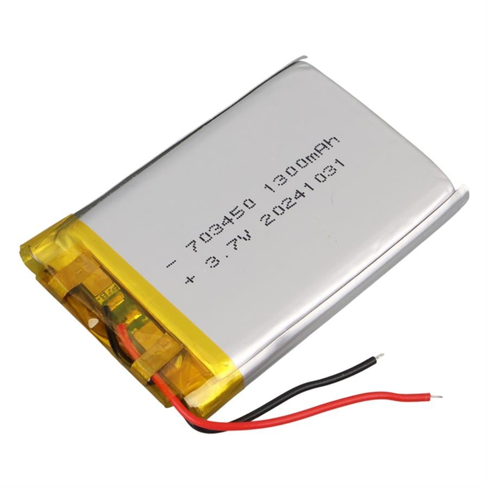 Powermaster PowerMaster 703450 3.7V 1300mAh Lityum Polimer (Li-po) Batarya Ciklet Pil - Polimer Pil