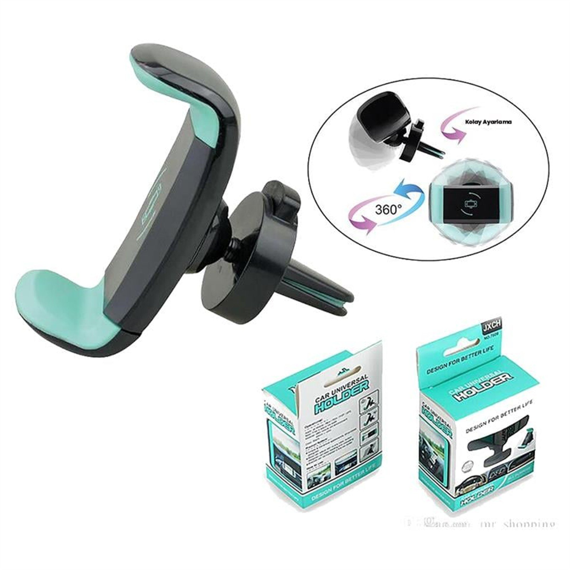 Powermaster Powermaster 7806 Kıskaçlı Telefon Tutacağı - Telefon Tutacakları