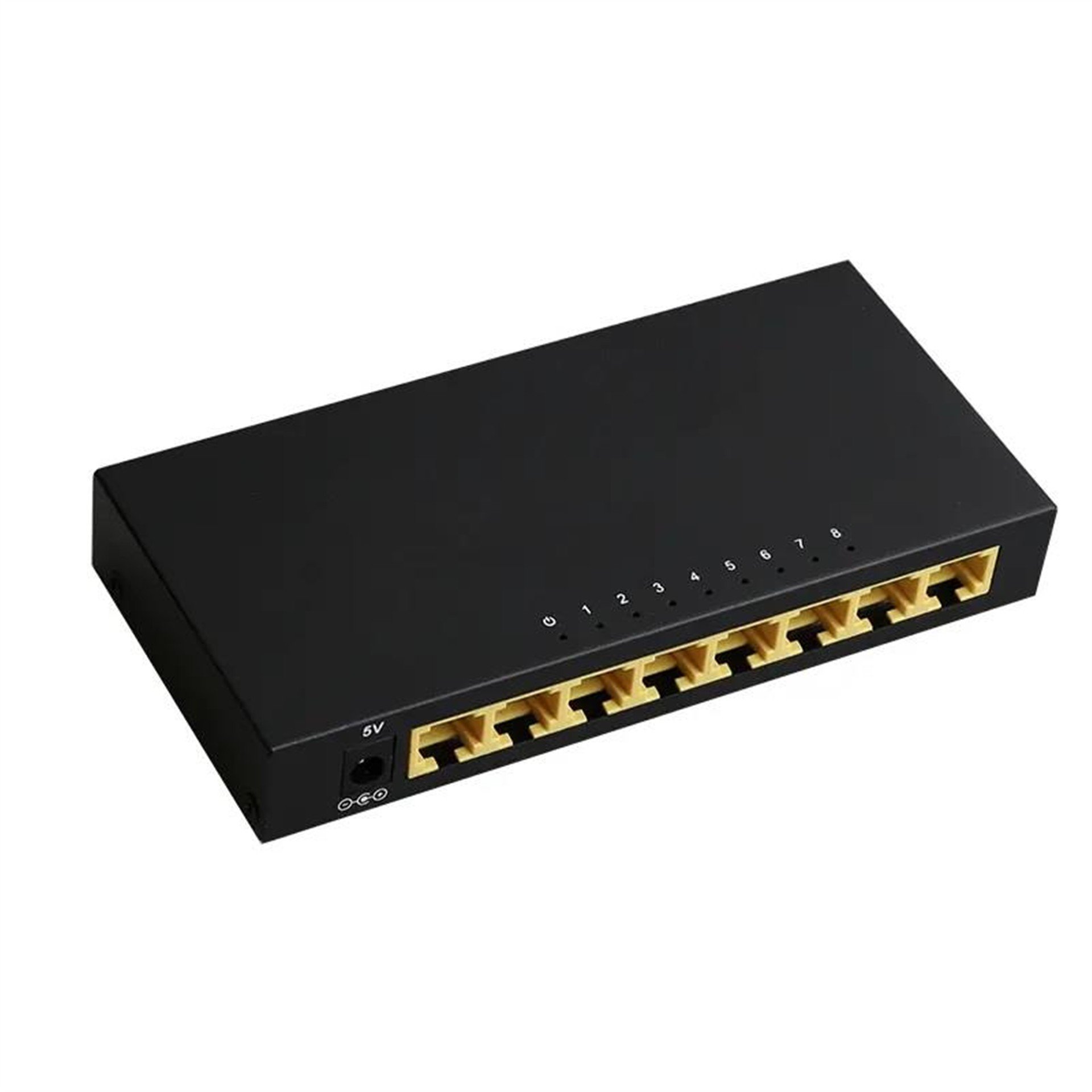 Powermaster Powermaster 8 Port 1000 Mbps Gigabit Ethernet Switch Hub PM-17659 - Ethernet Switch