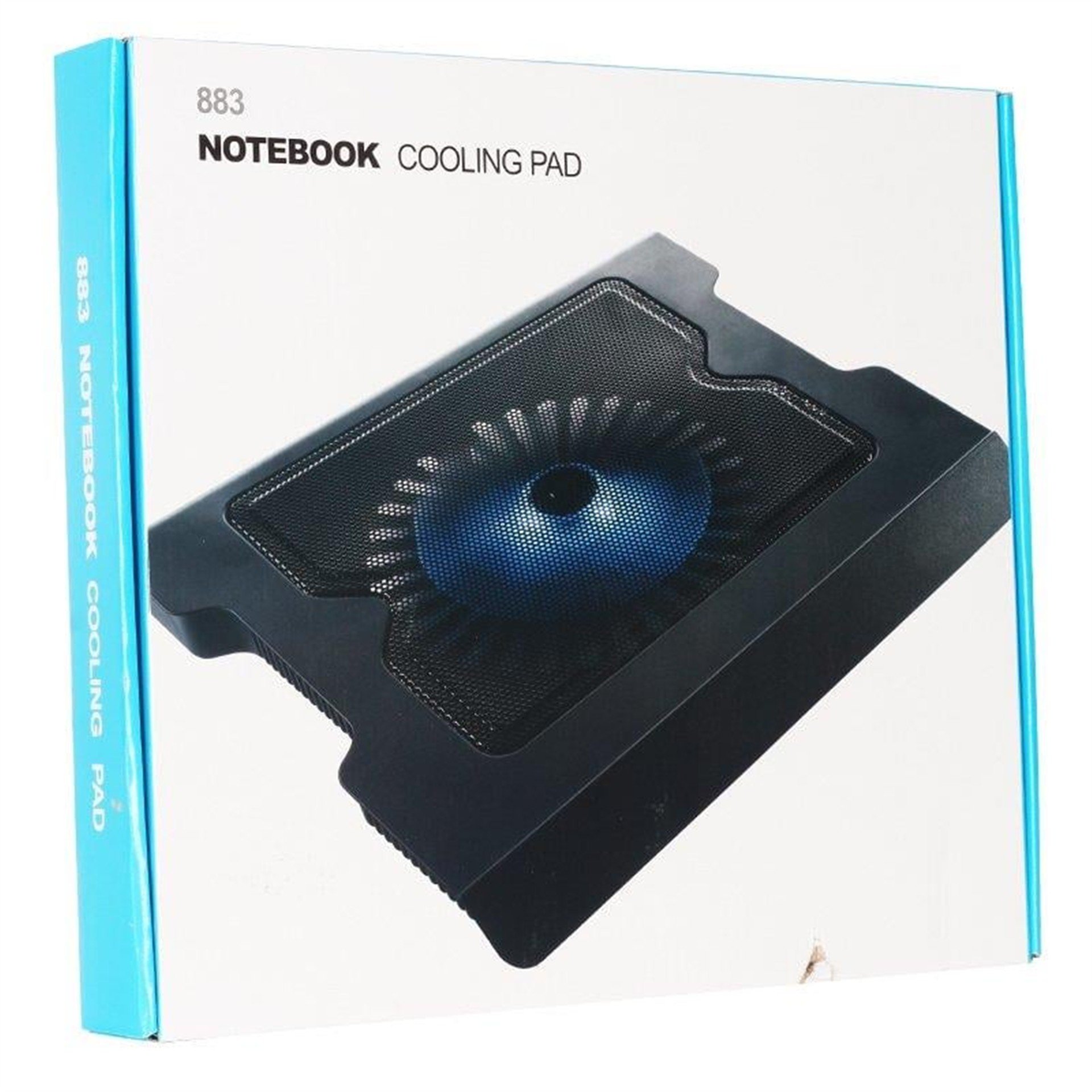 Powermaster Powermaster 883 120 Mm 1500 Rpm Tek Fanlı Işıklı Notebook Soğutucu - Notebook Soğutucu