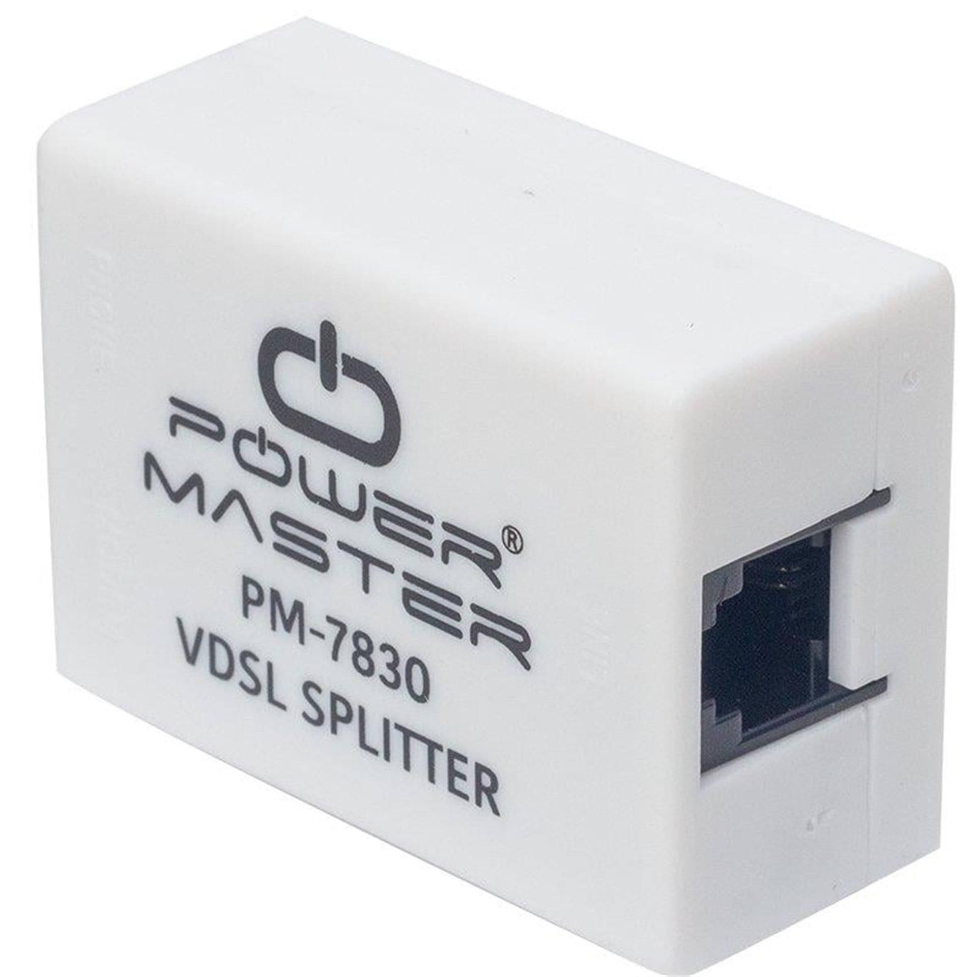 Powermaster Powermaster Adsl Vdsl Splitter Kablosuz Filtreli PM-7830 - Fiş - Jack - Şase