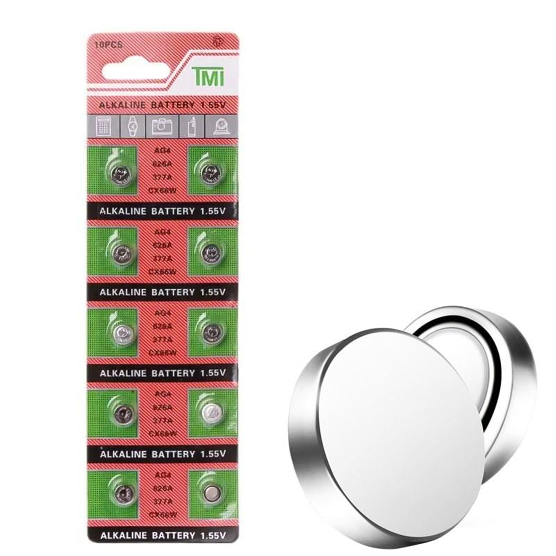 Powermaster PowerMaster AG4/LR626 377A Alkalin Saat Pili (10lu Paket) - Piller