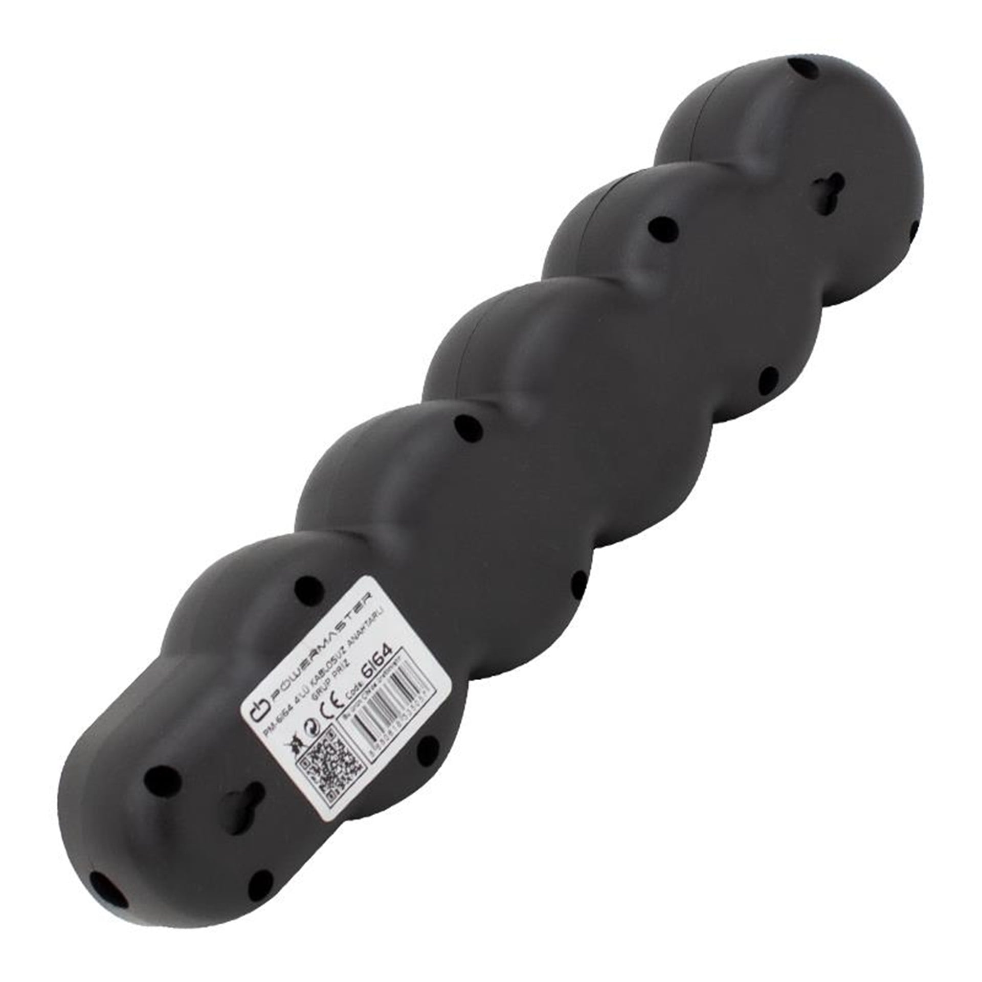 Powermaster Powermaster Anahtarlı Kablosuz 4'lü Akım Korumalı Grup Priz PM-6164 - Grup Prizler