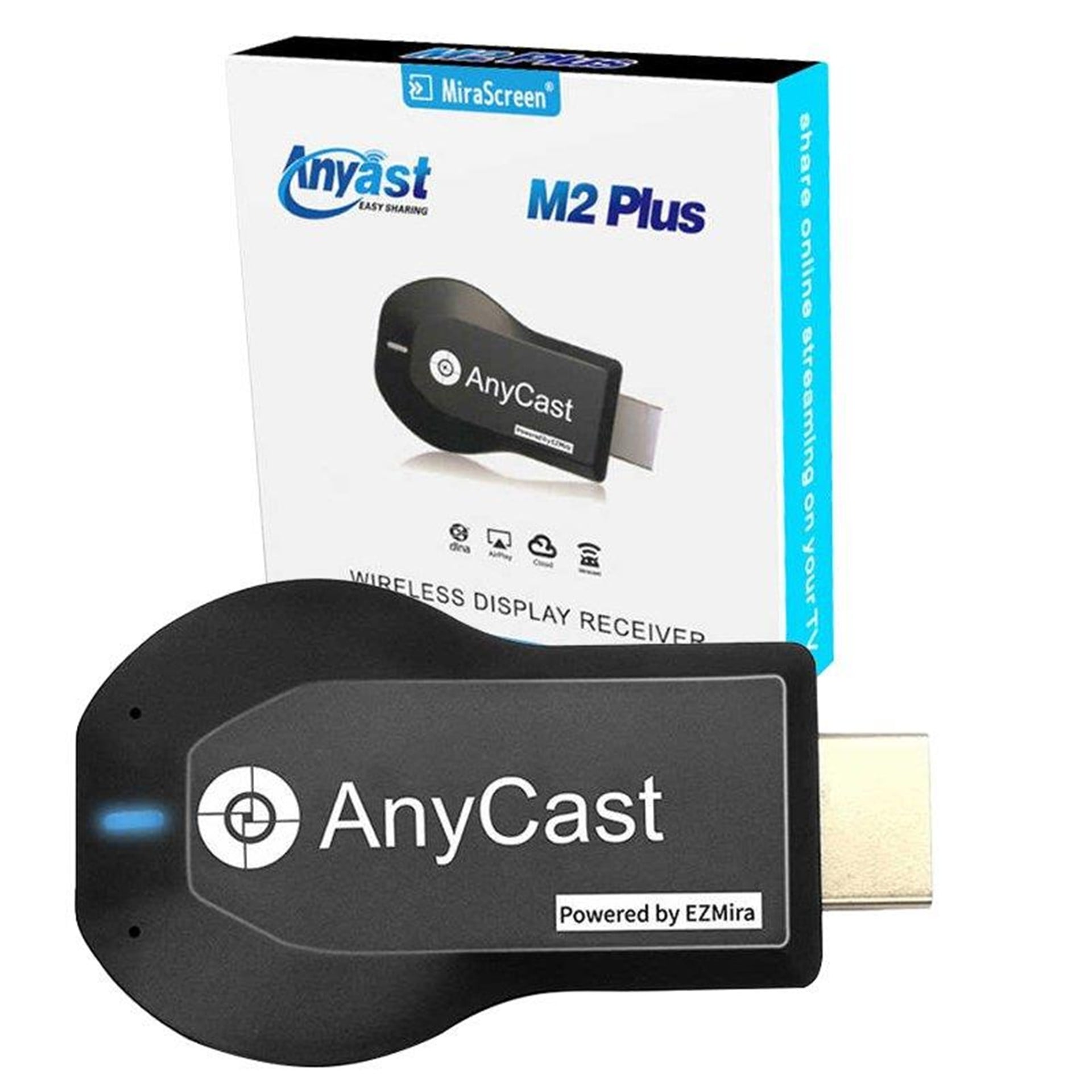 Powermaster Powermaster Anycast M2 Plus Kablosuz HDMI Görüntü + Ses Aktarıcı PM-6005 - Diğer Aksesuar Çeşitleri