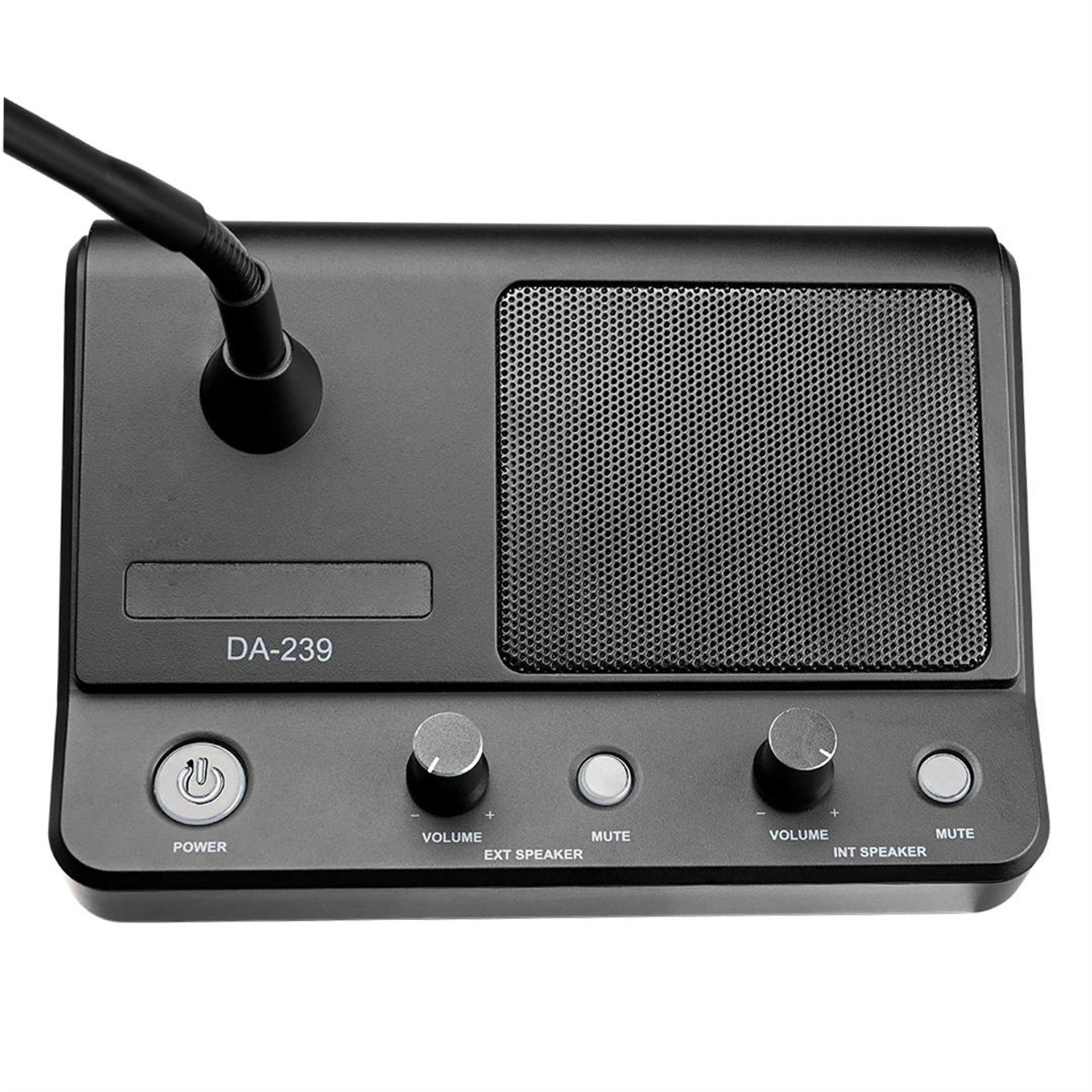 Powermaster Powermaster DA-239 Çift Yönlü Vezne Gişe Mikrofon Seti - Kürsü Mikrofonları