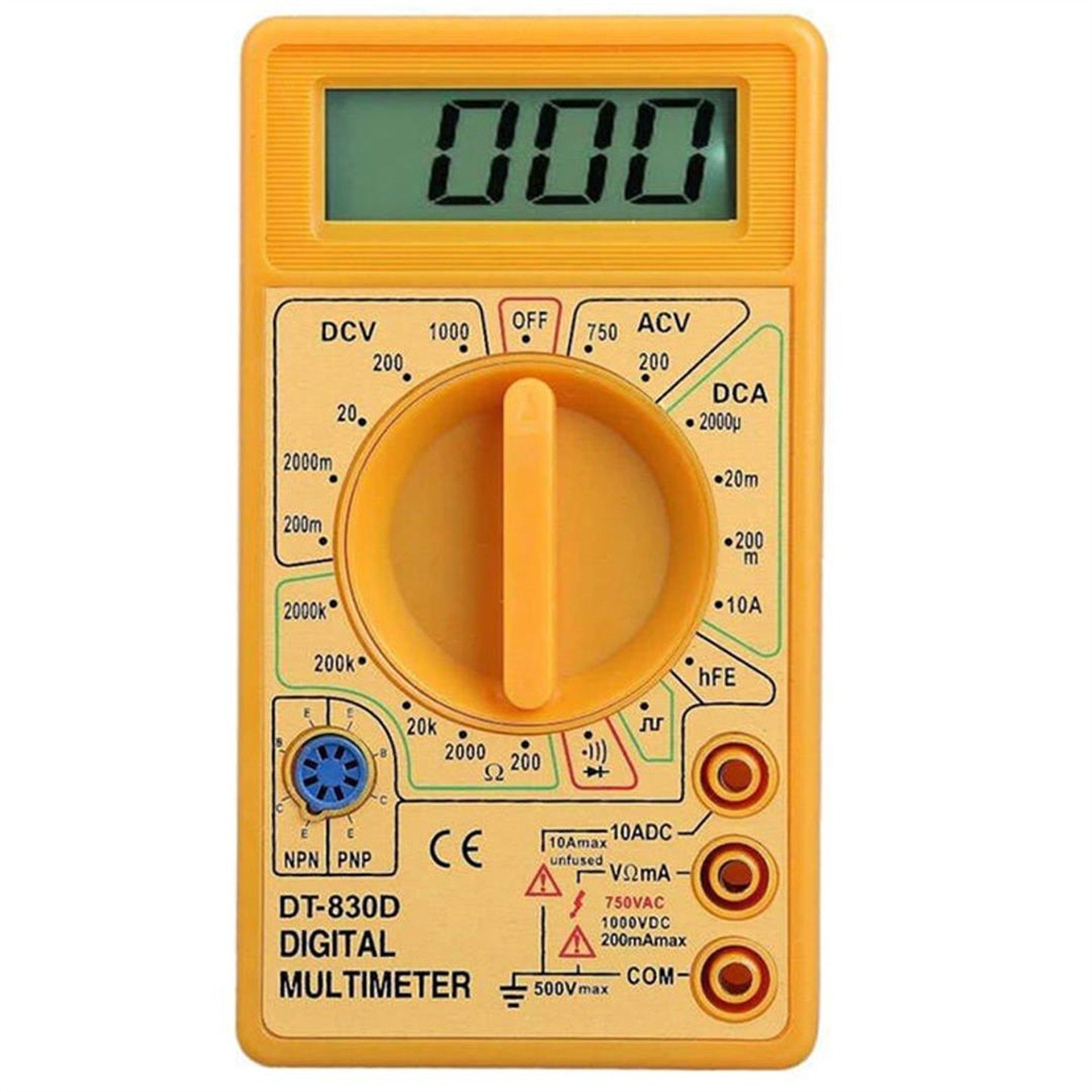 Powermaster Powermaster Digital Multimetre Ölçü Aleti DT-830D - Ölçü Aletleri
