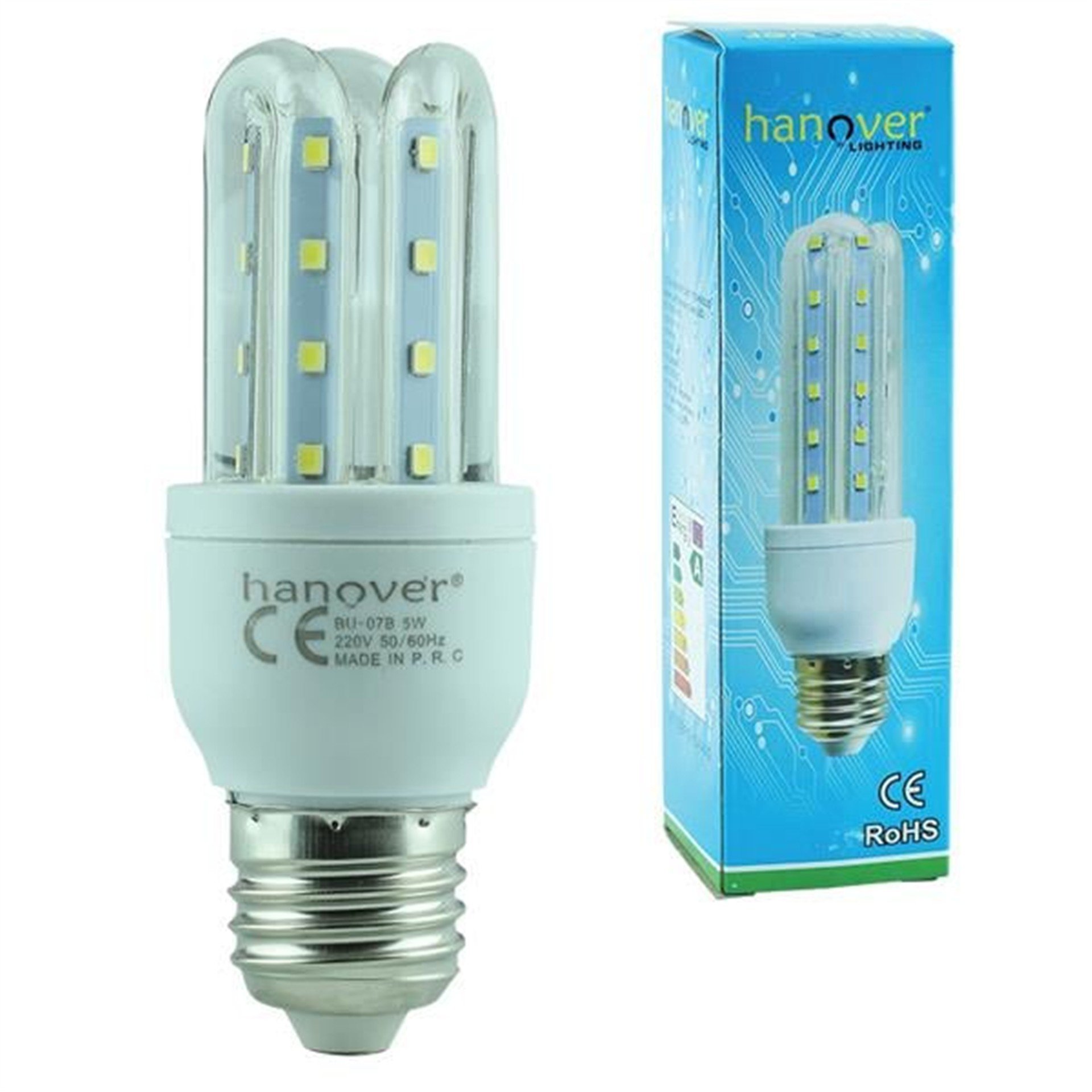 Powermaster Powermaster E27 Duy 5 W 6500K Beyaz Led Mısır Ampul - Led Ampul Aydınlatma