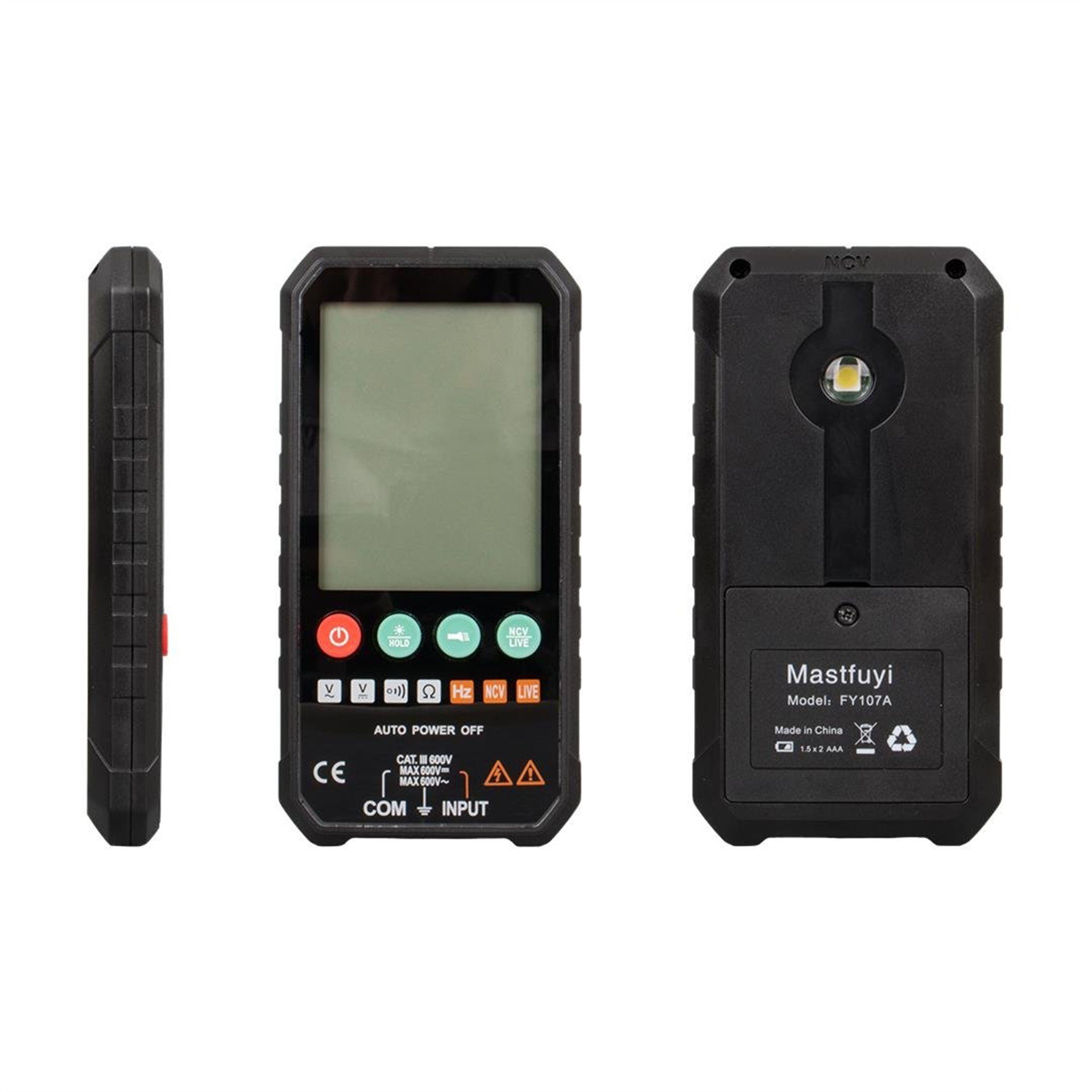 Powermaster Powermaster FY107A Digital Multimetre Ölçü Aleti - Ölçü Aletleri