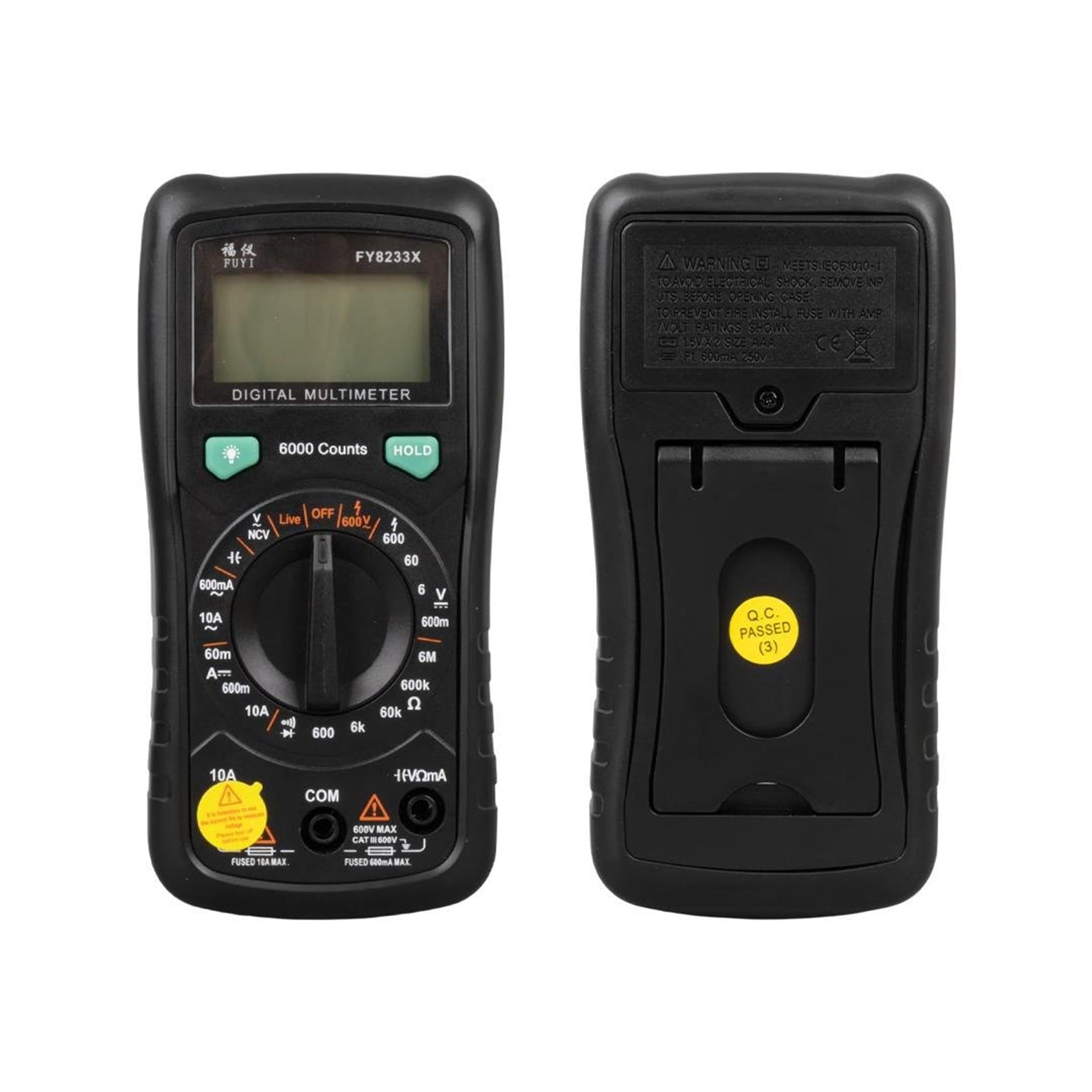 Powermaster Powermaster FY8233X Digital Multimetre Ölçü Aleti - Ölçü Aletleri