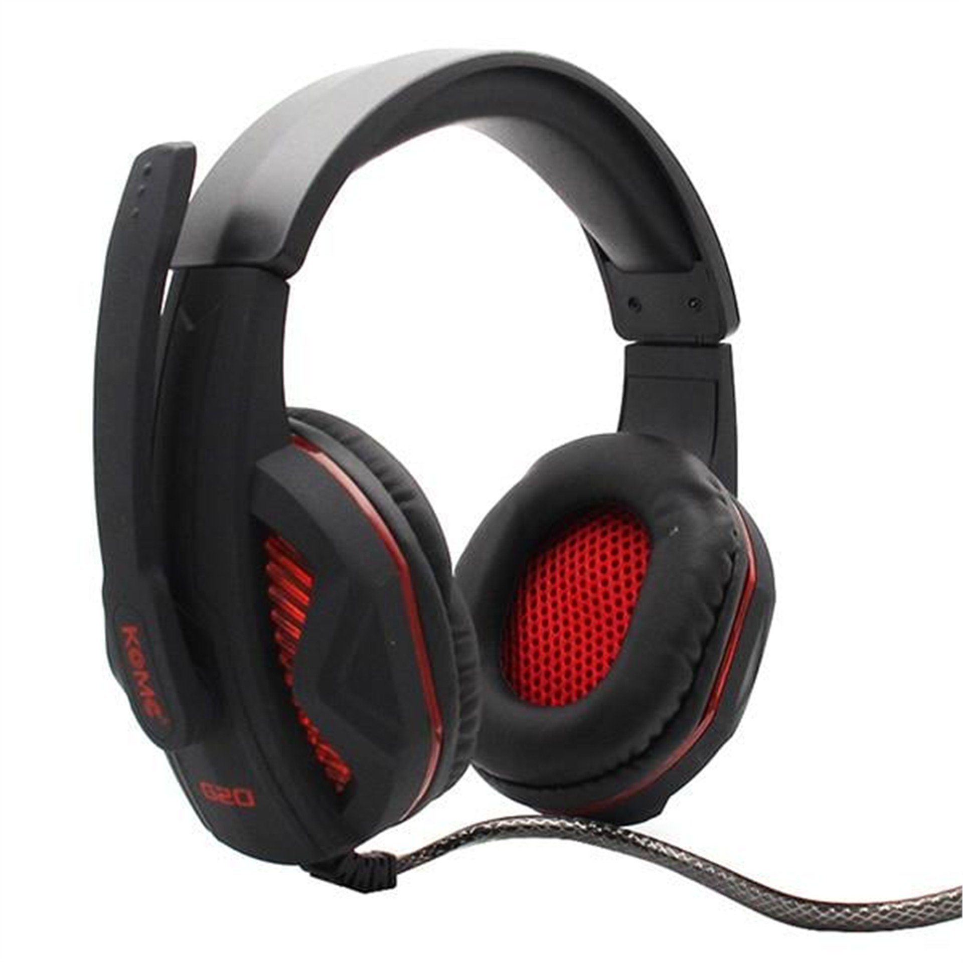 Powermaster Powermaster G-20 Led Işıklı Kablolu Mikrofonlu Stereo Gaming Oyuncu Kulaklık - Kulaklık