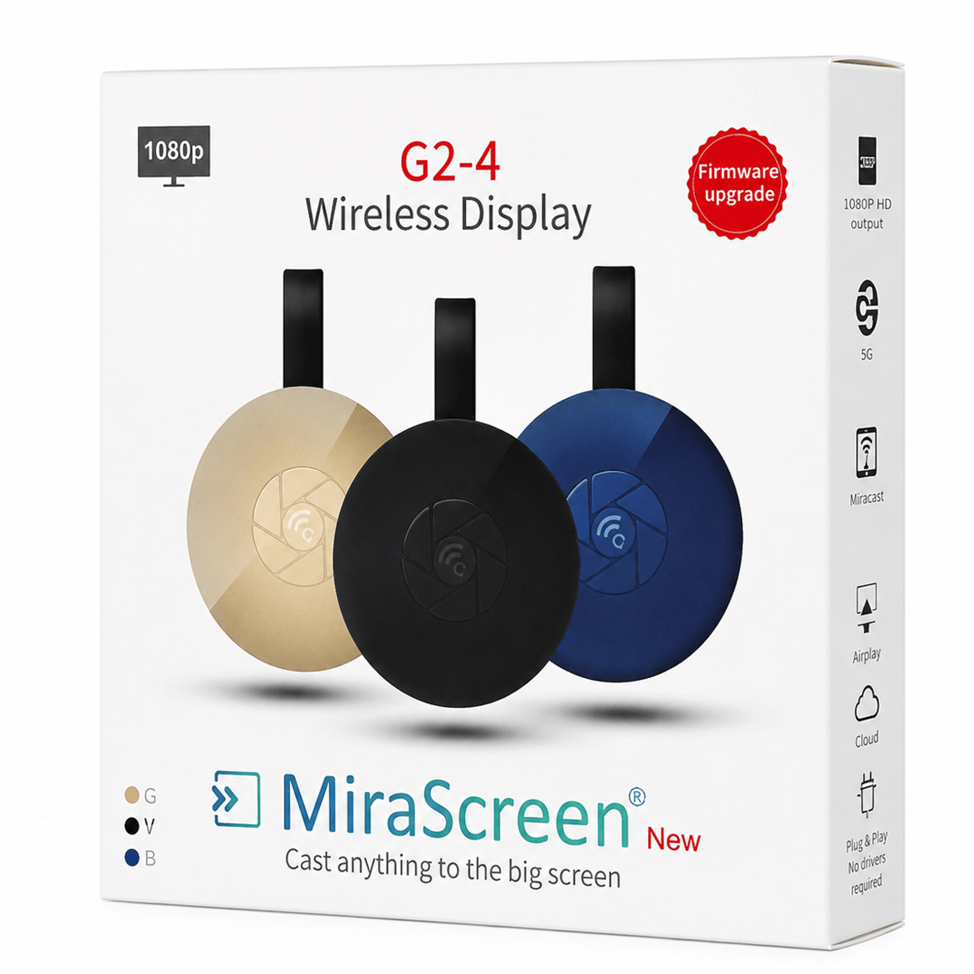 Powermaster Powermaster G2-4 Google Chromecast Android-İos Kablosuz Görüntü Aktarıcı - Diğer Aksesuar Çeşitleri