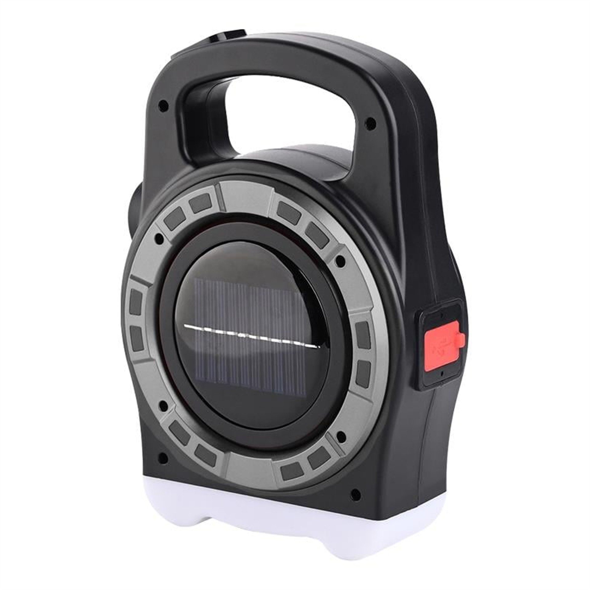 Powermaster Powermaster HB-6678C Cob Ledli 20 Watt 3 Kademeli Şarjlı USB Çıkışlı Solar Lamba - Led ve Aydınlatma