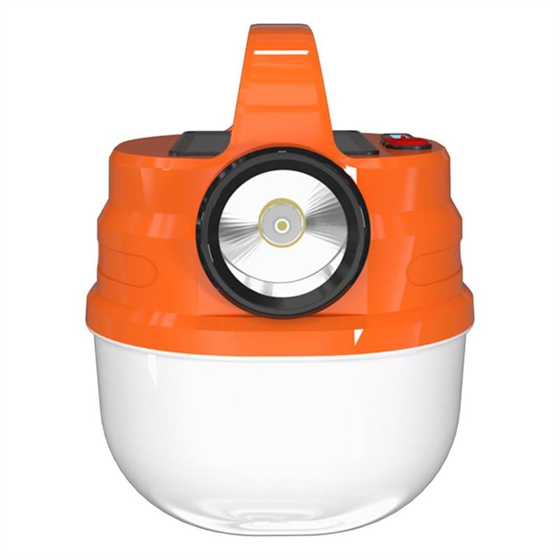 Powermaster Powermaster HB-V70 Çift Işıklı  6 Modlu (El Feneri+5  Kademe) 50 Watt Şarj Edilebilir Kamp Feneri - Fener ve Işıldaklar