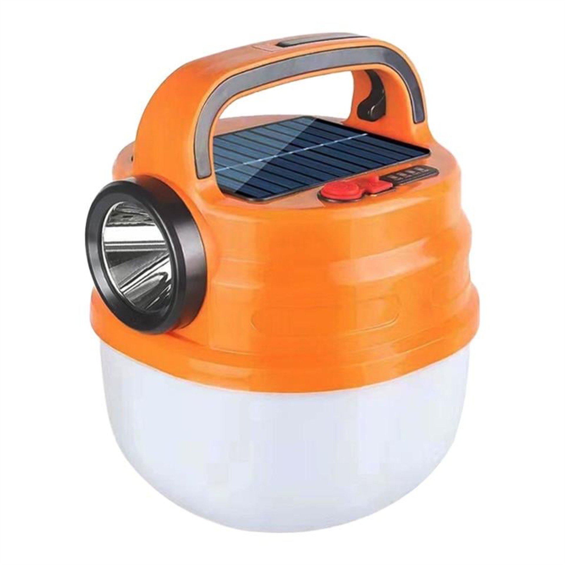 Powermaster Powermaster HB-V70 Çift Işıklı  6 Modlu (El Feneri+5  Kademe) 50 Watt Şarj Edilebilir Kamp Feneri - Fener ve Işıldaklar