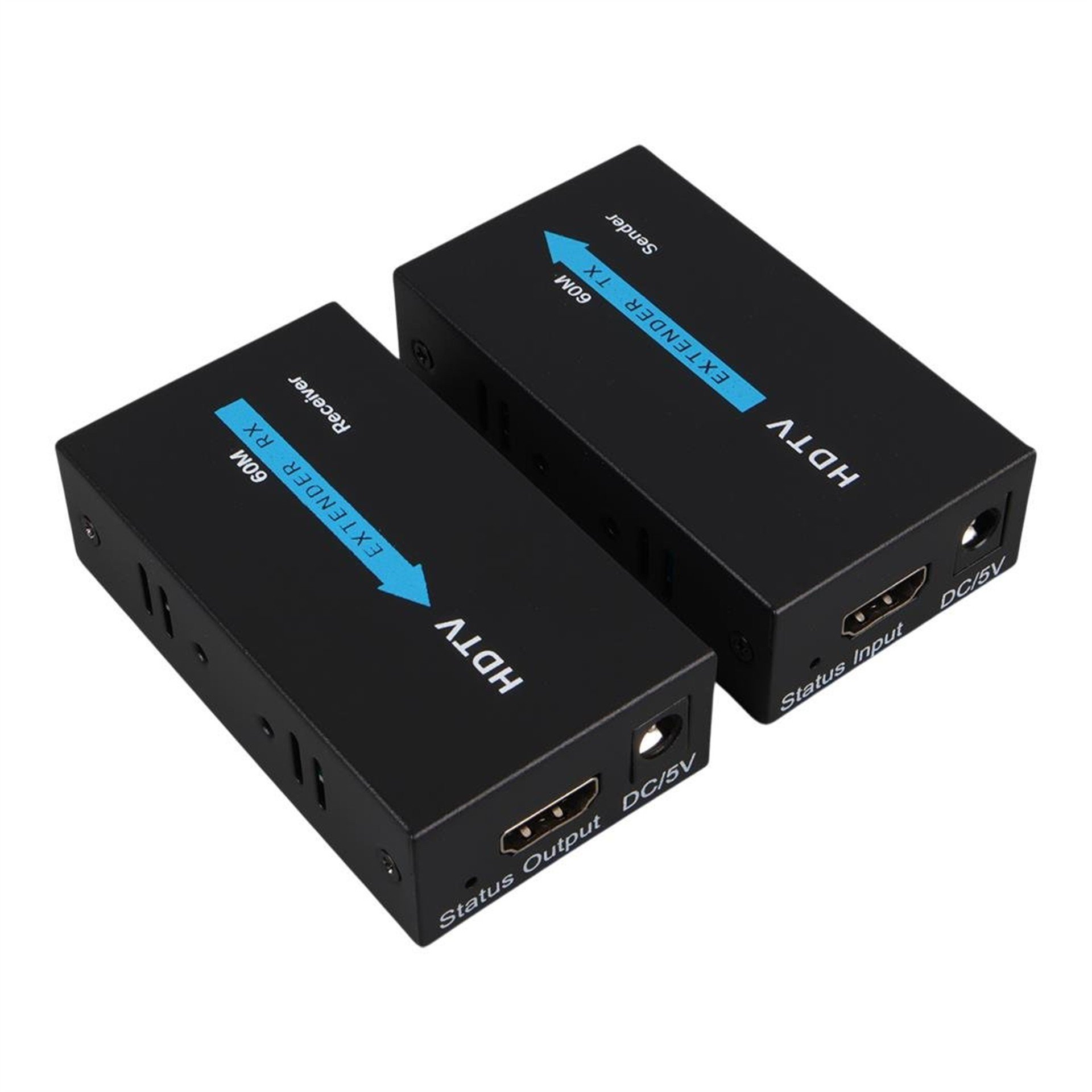 Powermaster Powermaster HDMI To Cat5-Cat6 Extender 60 Metre Uzatıcı  PM-18232 - Çevirici Dağıtıcı