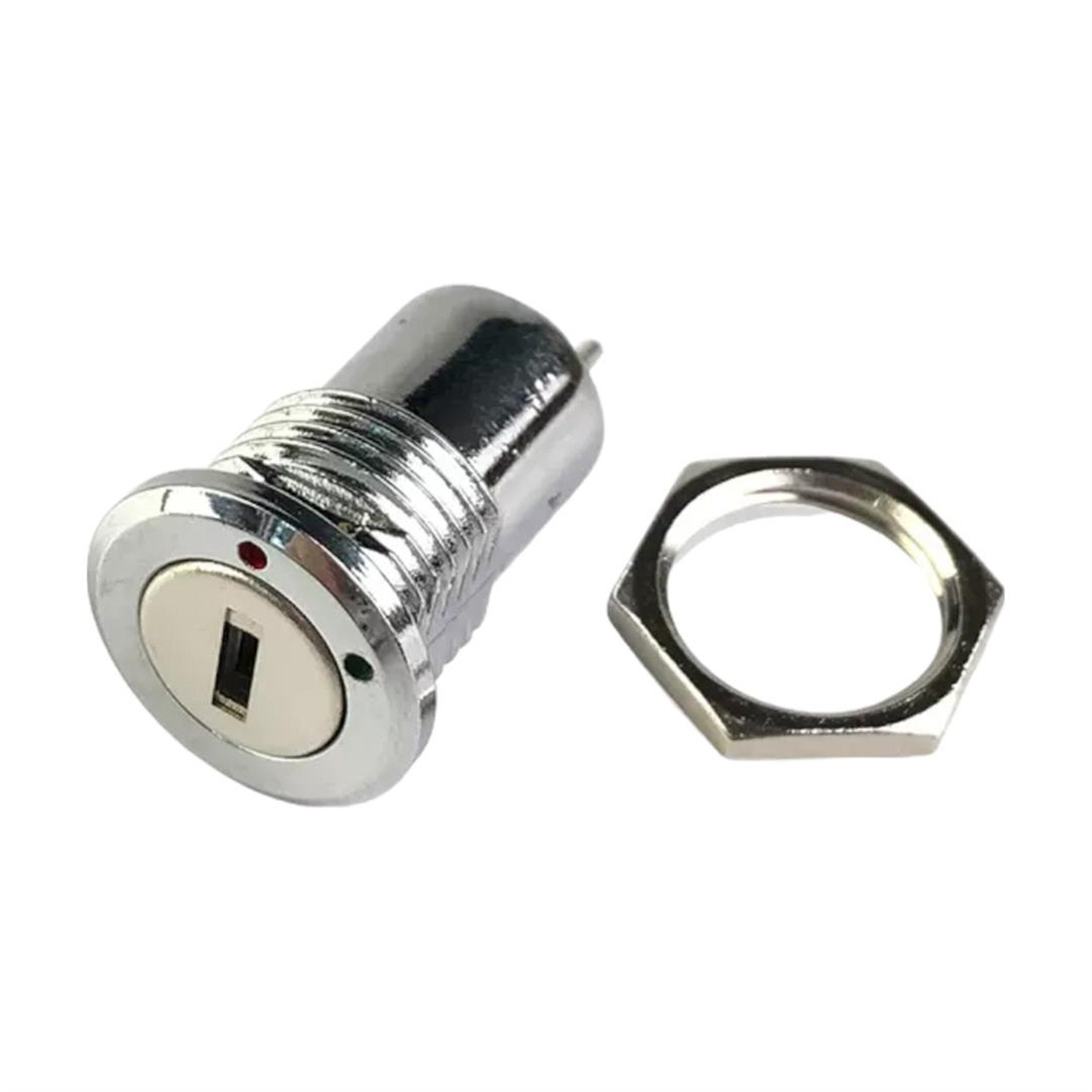 Powermaster PowerMaster IC-195A Anahtarlı Switch 2 Kademeli 16mm - Fiş - Jack - Şase - Buton - Konnektör