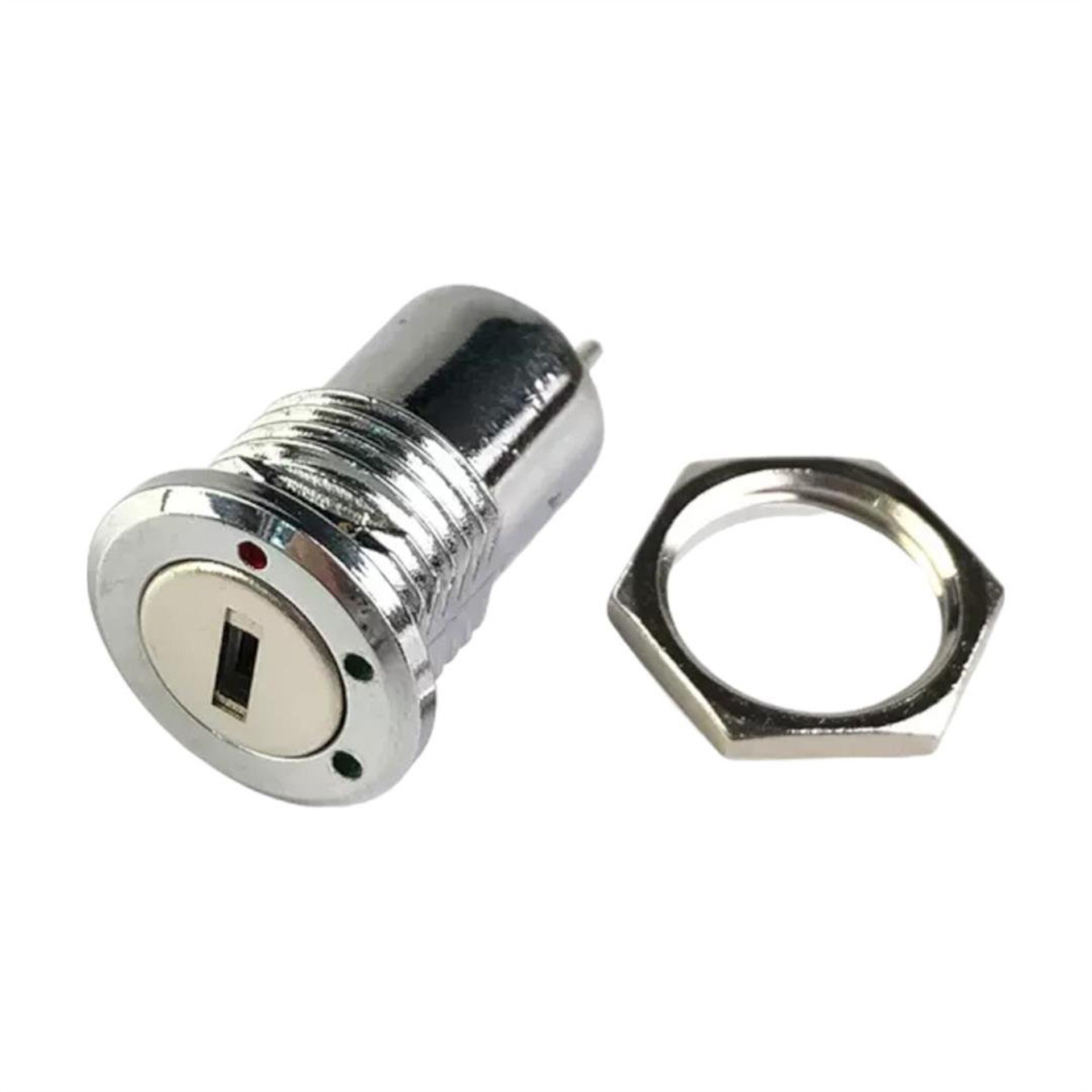 Powermaster PowerMaster IC-195B Anahtarlı Switch 3 Kademeli 16mm - Fiş - Jack - Şase - Buton - Konnektör