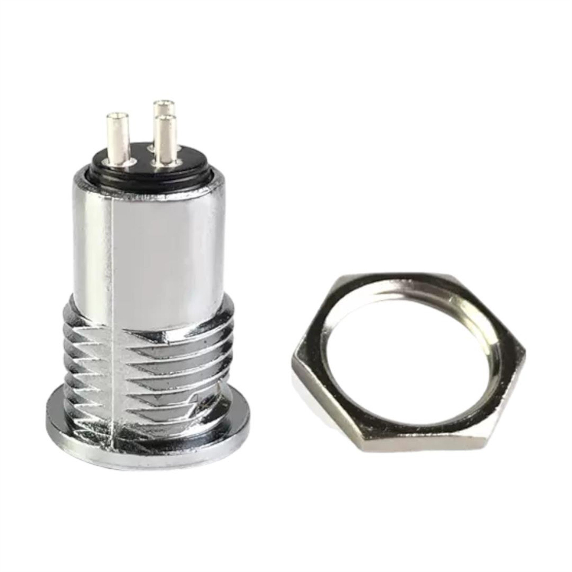 Powermaster PowerMaster IC-195B Anahtarlı Switch 3 Kademeli 16mm - Fiş - Jack - Şase - Buton - Konnektör