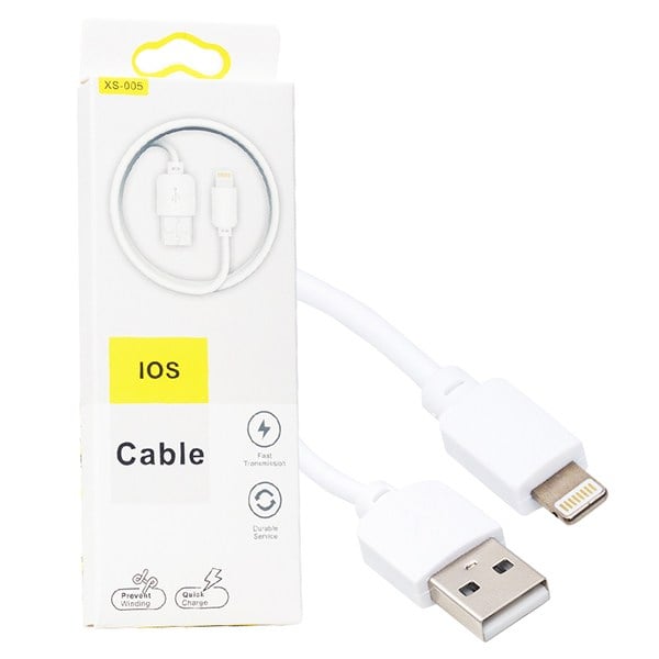 POWERMASTER IPHONE 5/6 USB ŞARJ VE DATA KABLOSU - XS-005
