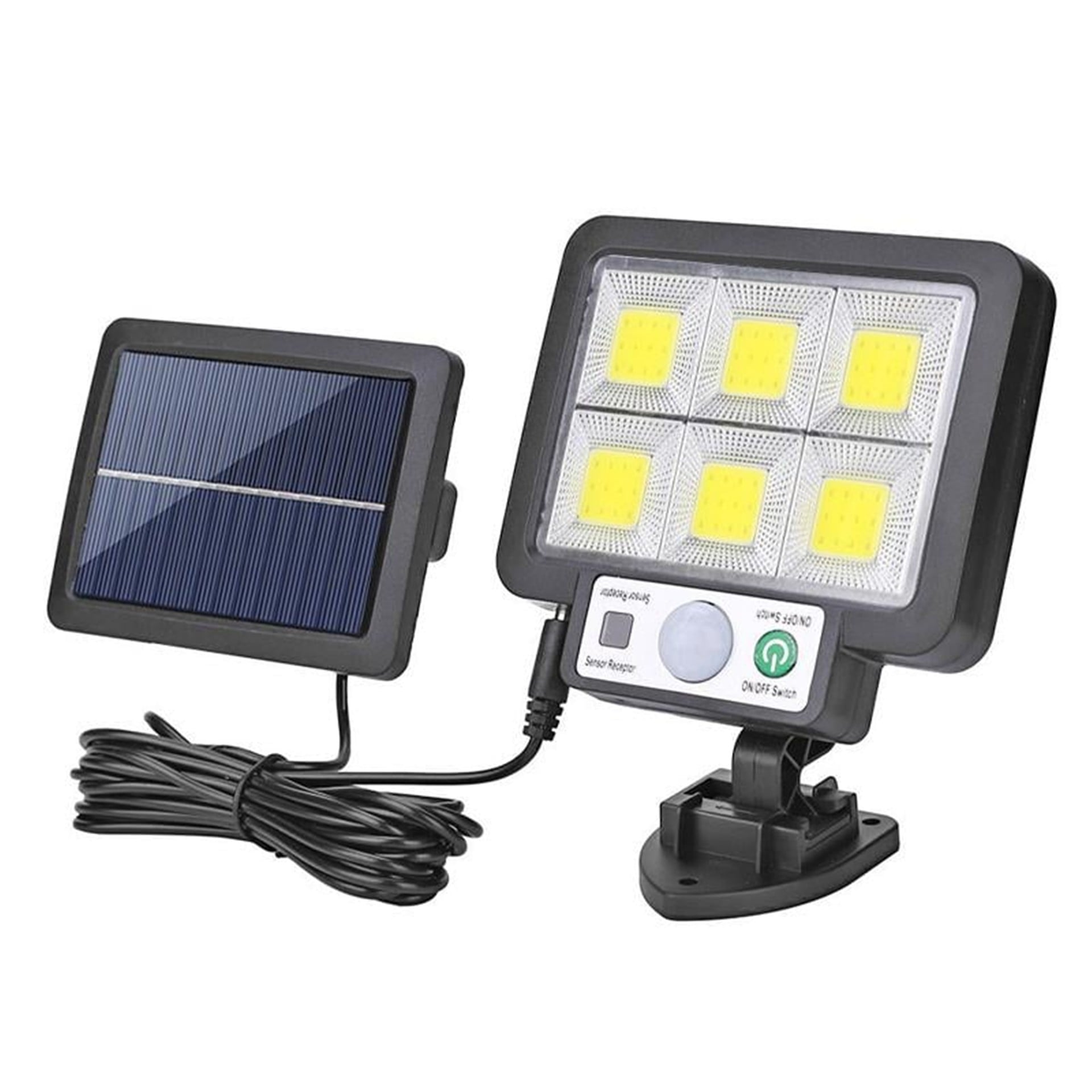 Powermaster Powermaster JX-F72 Solar Panelli Hareket Sensörlü Üç Modlu Duvar Lambası - Ledli Lambalar