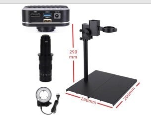 POWERMASTER M180X-XH3001 4K 60FPS 180X BÜYÜTME SONY SENSÖRLÜ PROFESYONEL DİJİTAL MİKROSKOP SETİ