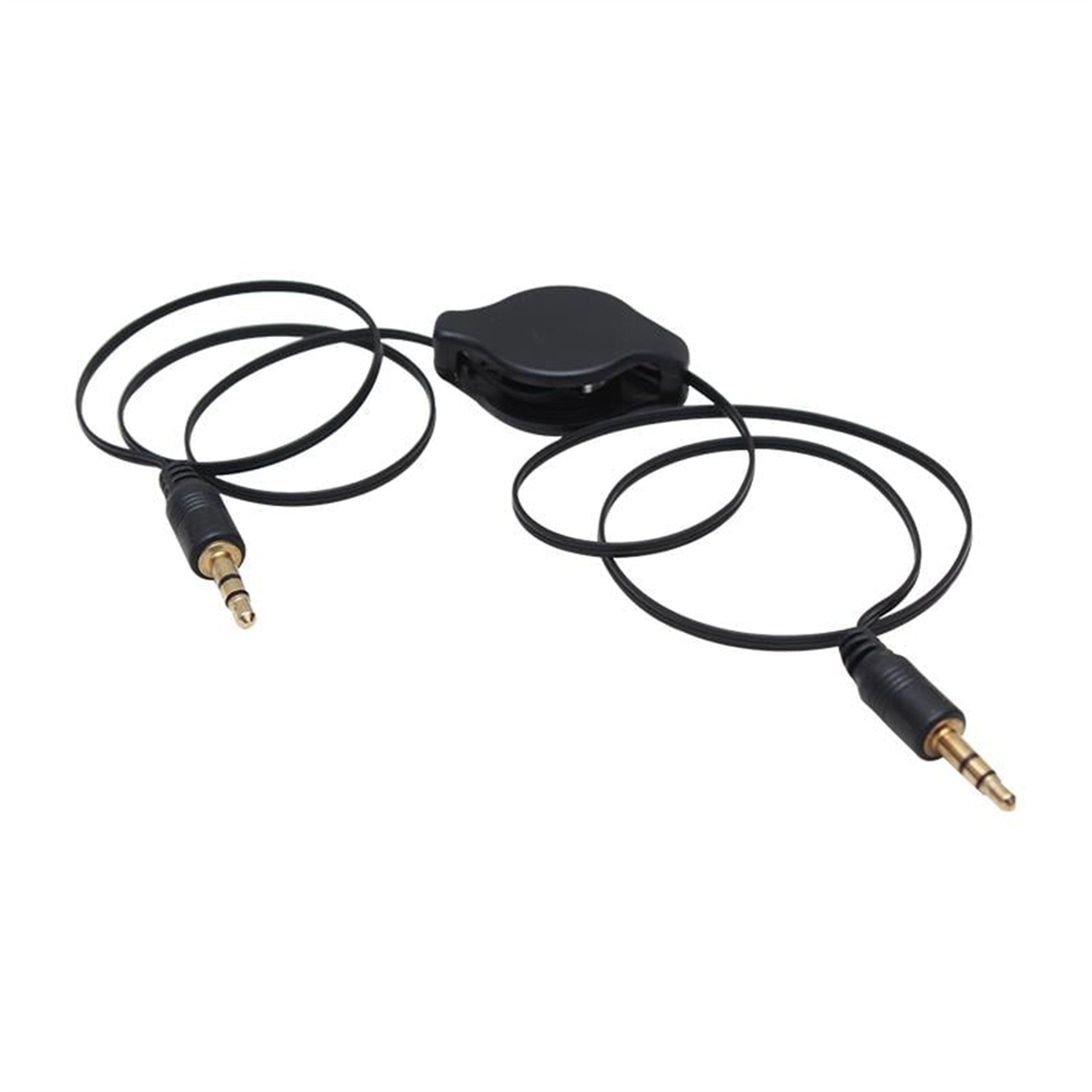 Powermaster Powermaster Makaralı 3.5 Mm Stereo Erkek-Erkek Kablo - RCA-Ses Kabloları