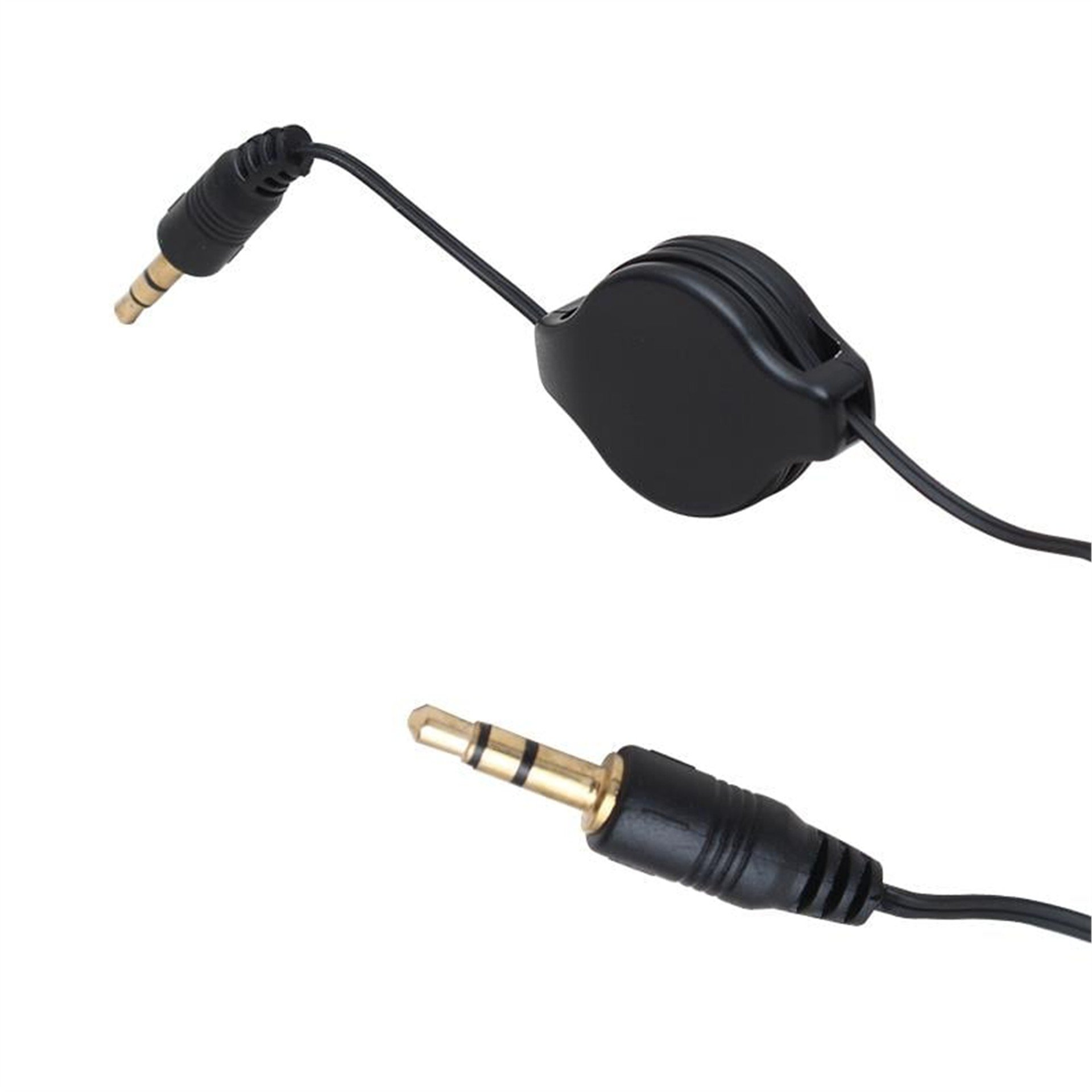 Powermaster Powermaster Makaralı 3.5 Mm Stereo Erkek-Erkek Kablo - RCA-Ses Kabloları