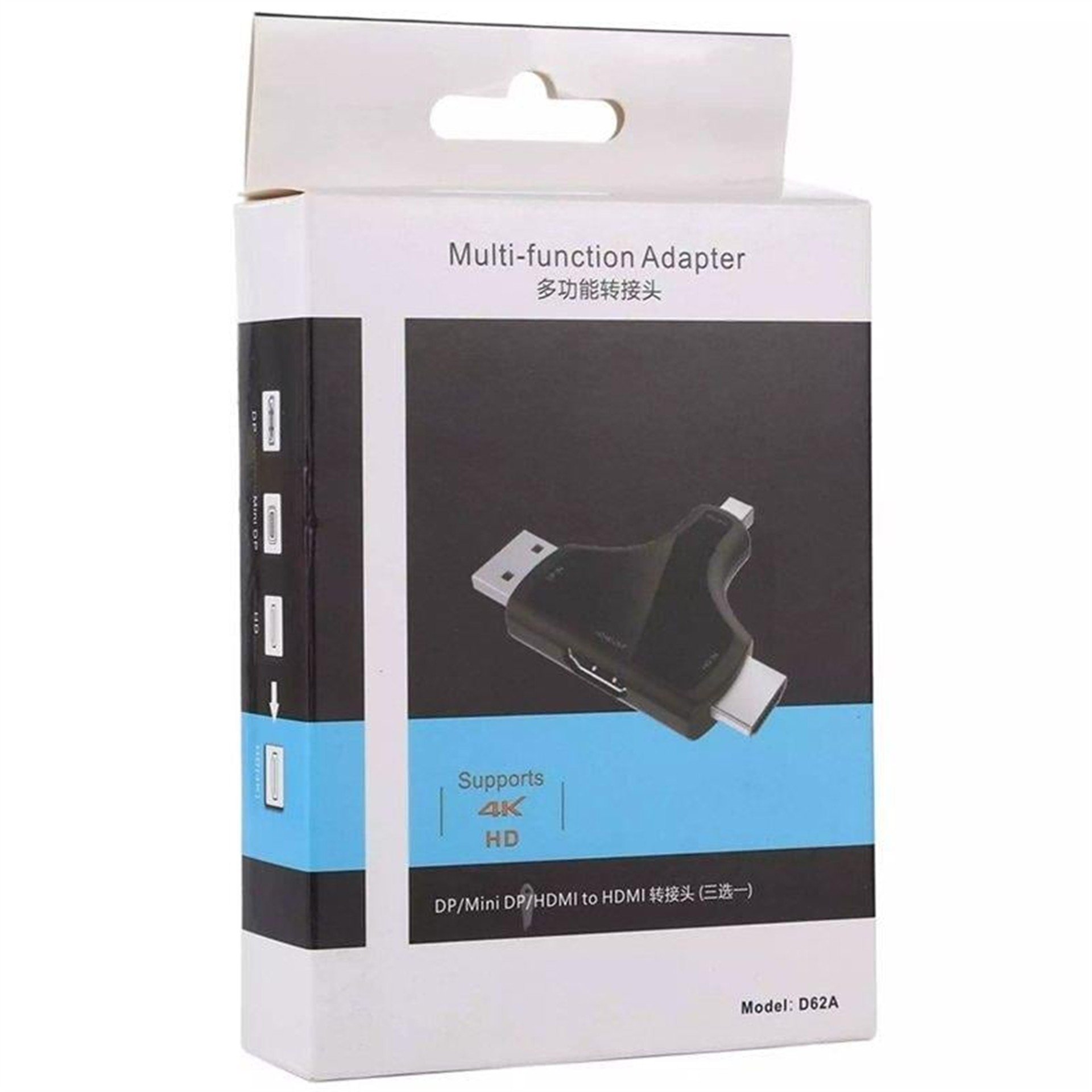 Powermaster Powermaster Mini DP+DP+HDMI To HDMI 4K Çevirici - Çevirici Dağıtıcı