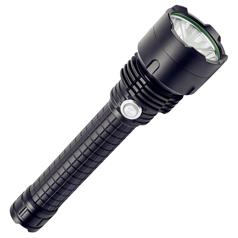 POWERMASTER MX-520-P50 ŞARJ ÖZELLİKLİ UZUN MENZİLLİ 25 CM METAL EL FENERİ  (PİLSİZ)