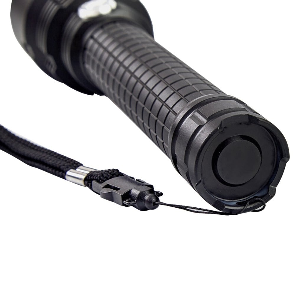 POWERMASTER MX-520-P50 ŞARJ ÖZELLİKLİ UZUN MENZİLLİ 25 CM METAL EL FENERİ  (PİLSİZ)