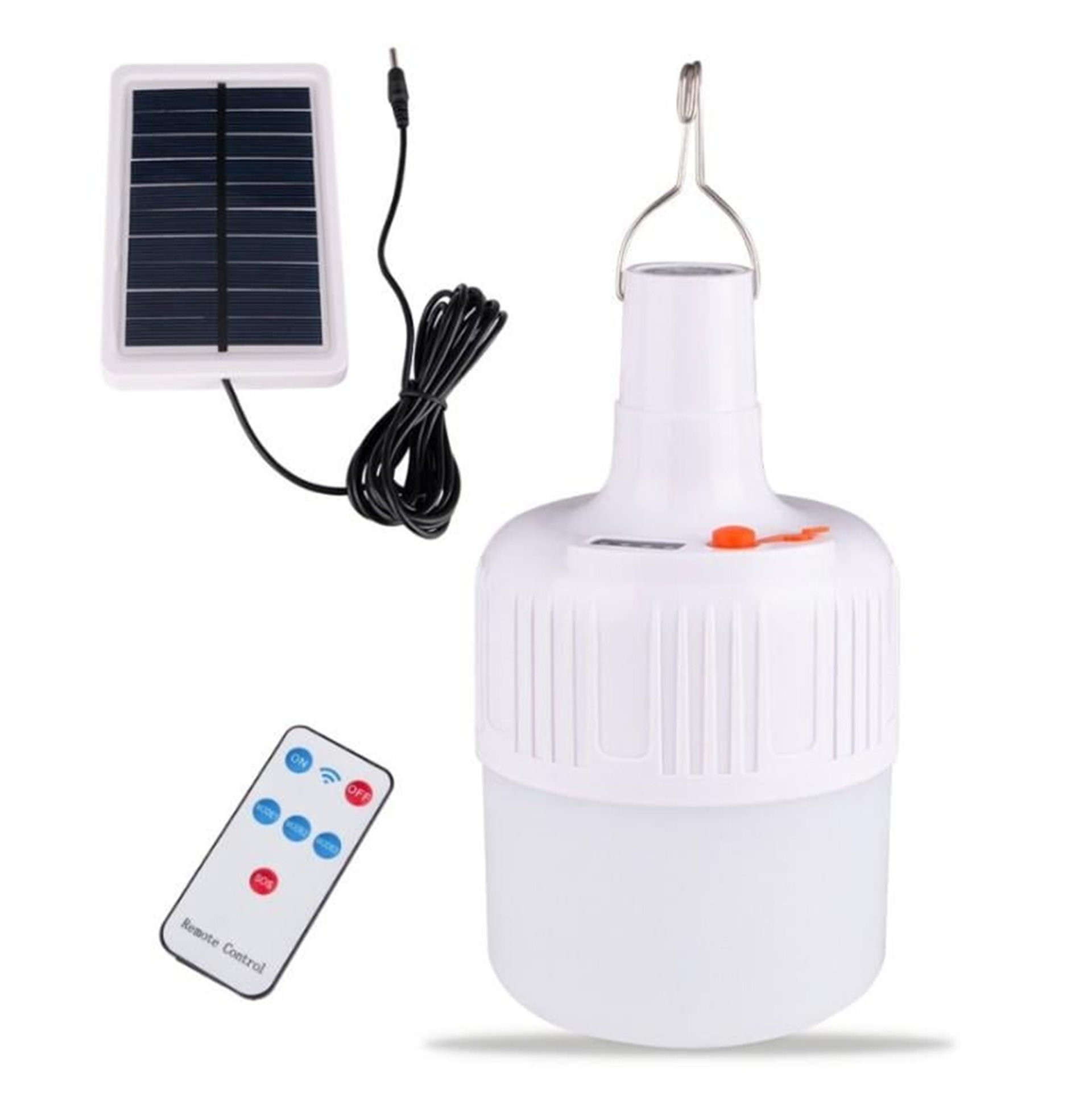 Powermaster Powermaster MX-V51 Solar Panelli Şarjlı Uzaktan Kumandalı Acil Durum Kamp Lambası - Ledli Lambalar