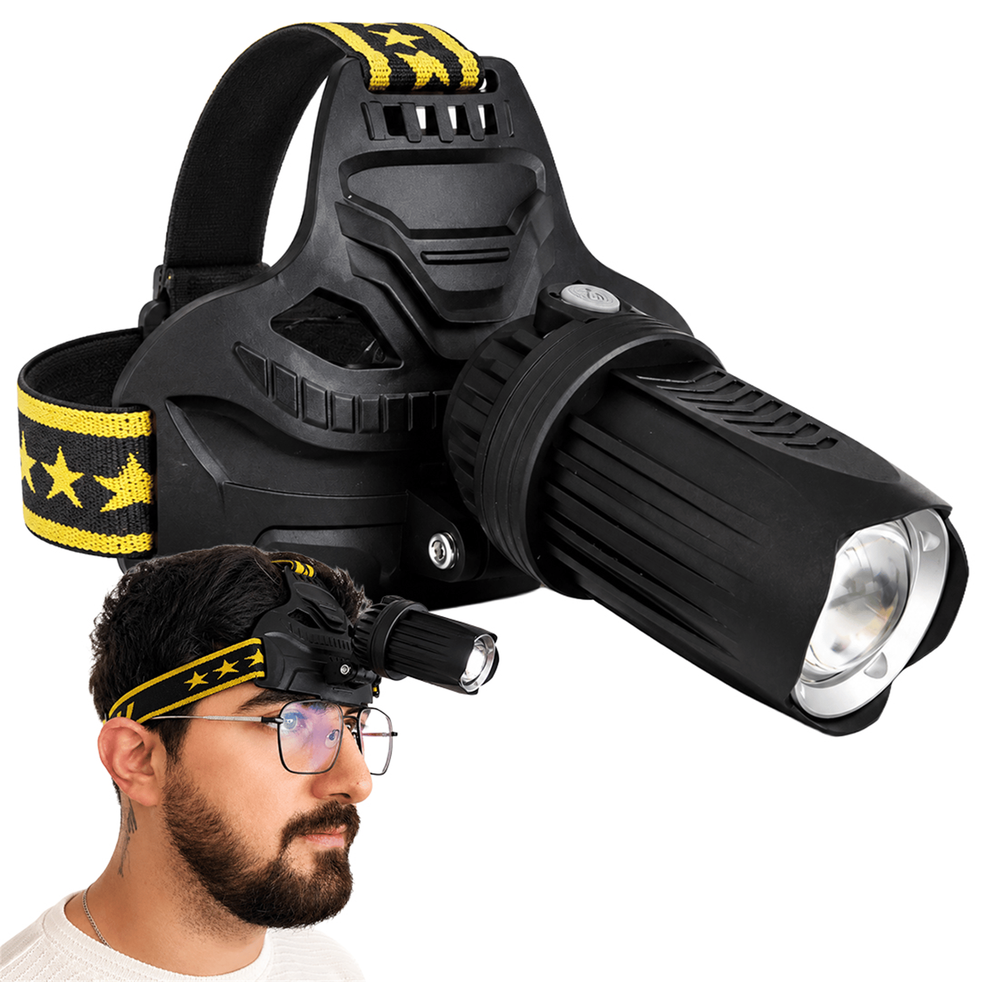 Powermaster Powermaster MX-W643 P50 Profesyonel LED Kafa Lambası - Kafa Feneri