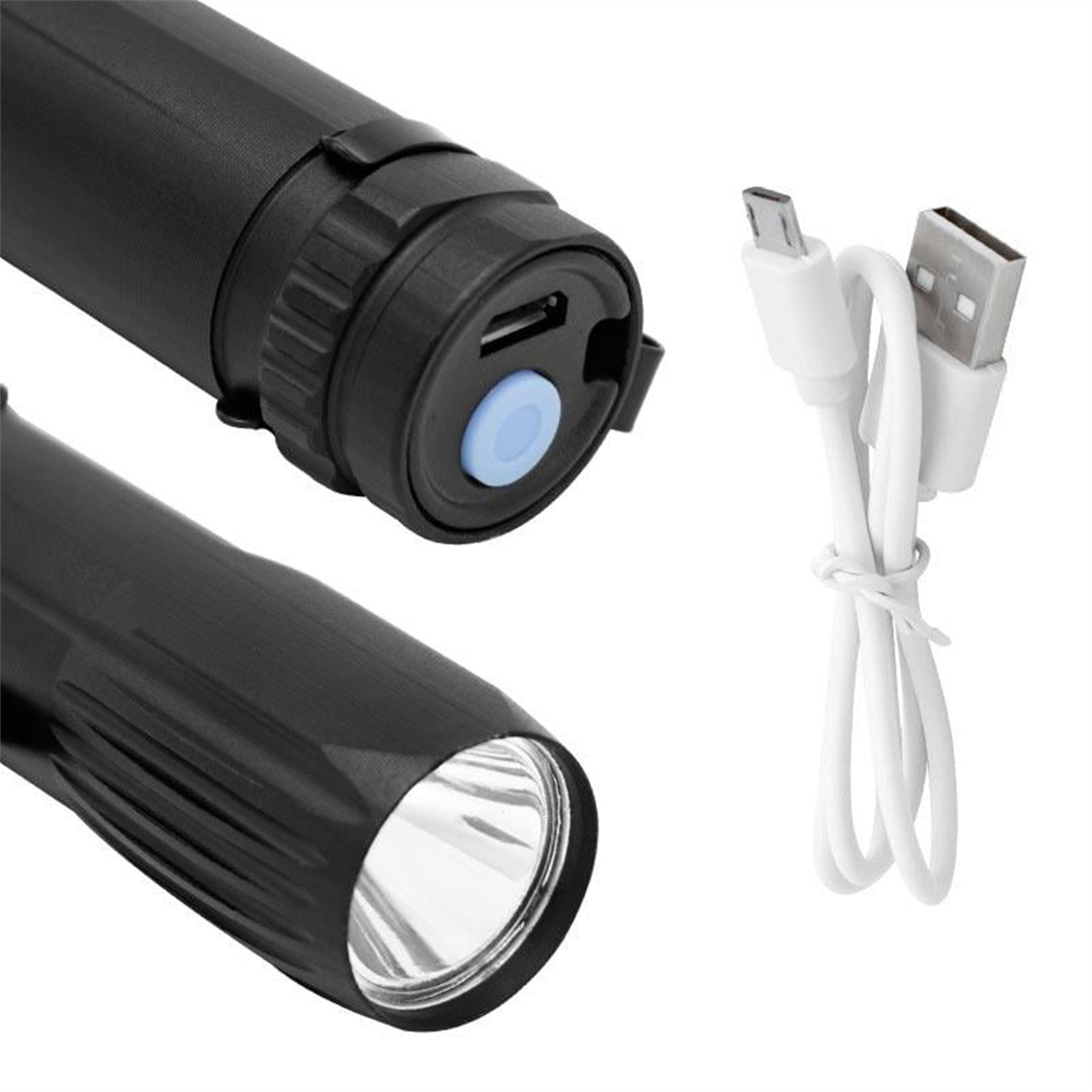 Powermaster Powermaster MX-X8 300 Metre Menzilli USB Şarjlı El Feneri - Fener ve Işıldaklar