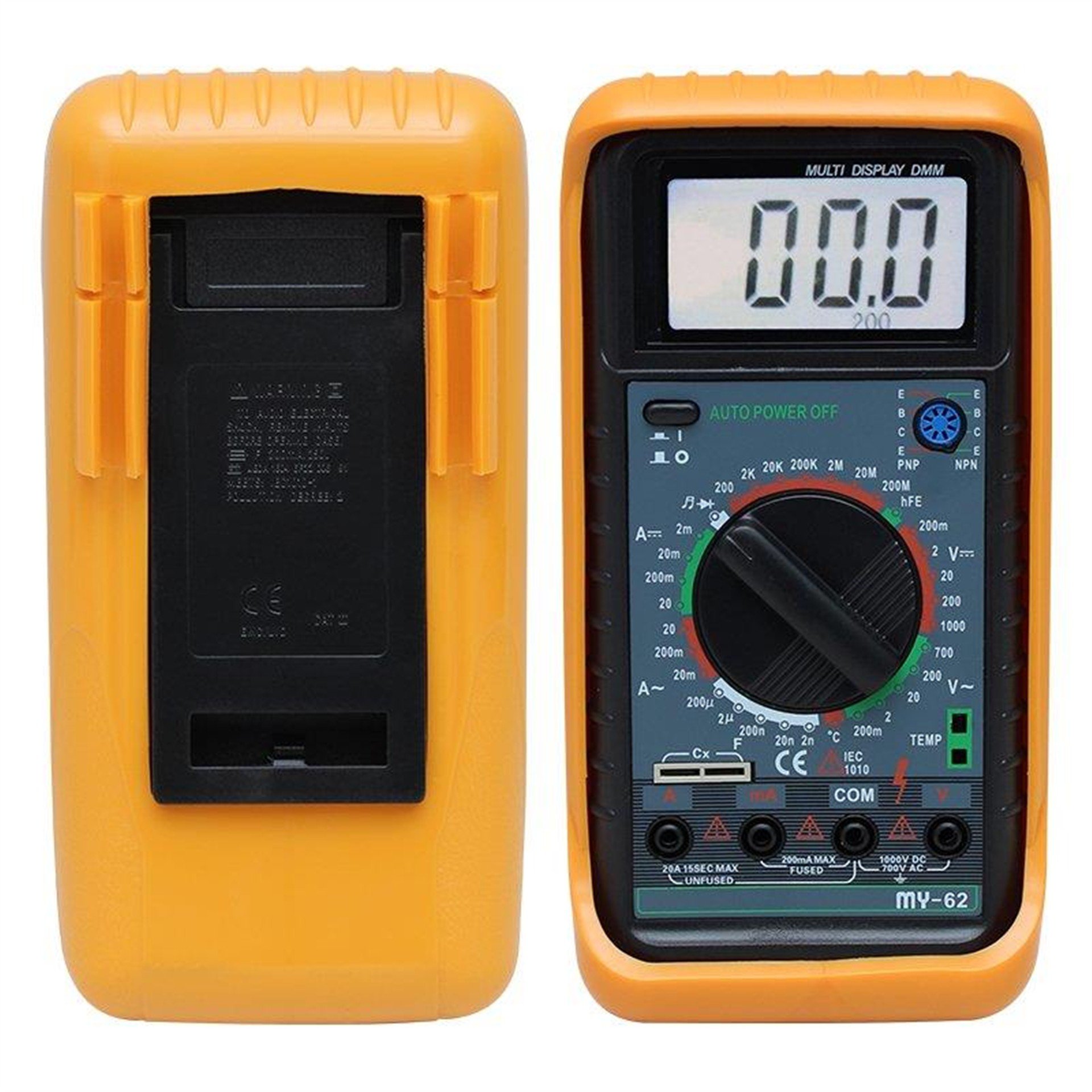Powermaster Powermaster MY-62 Digital Multimetre Ölçü Aleti - Ölçü Aletleri
