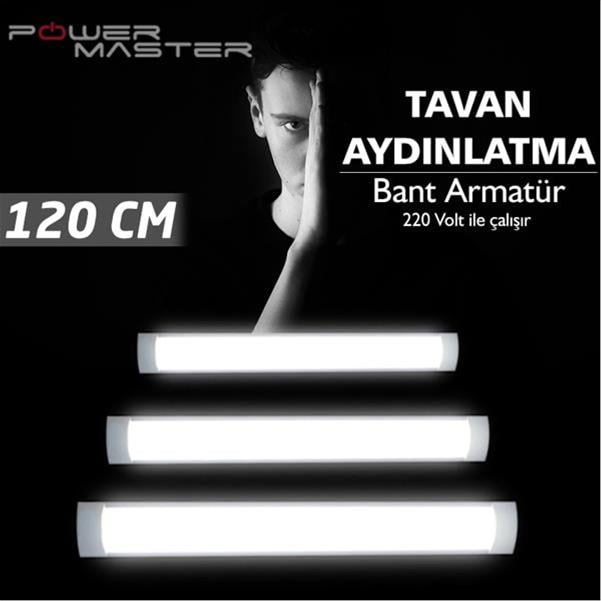 Powermaster Powermaster Oweled 192 Led 120 Cm 54 Watt 4860 Beyaz Ledbar 2’li - Led Spot Panel