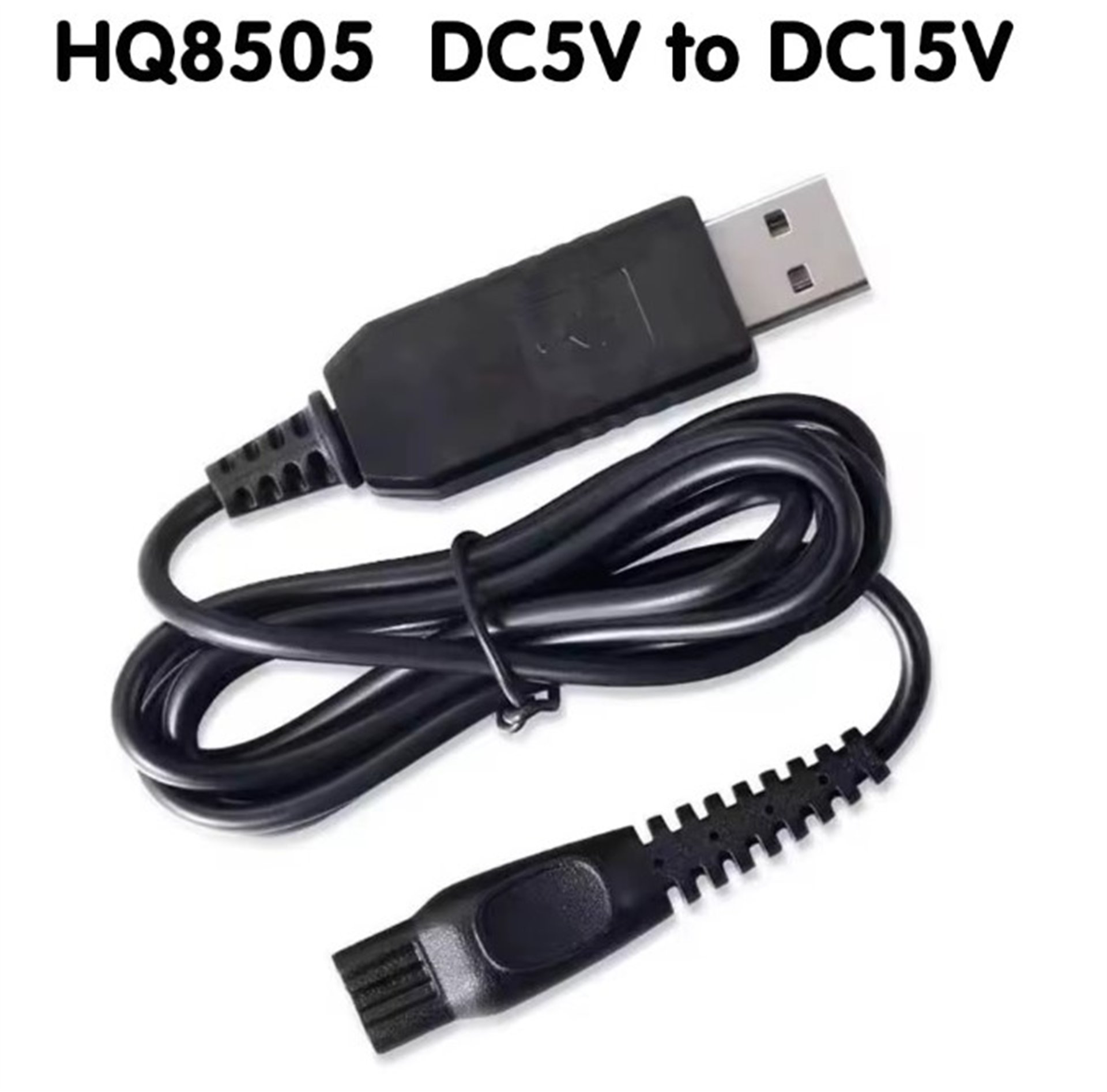 Reyonex POWERMASTER PHILIPS HQ8505 5 VOLT TO 15 VOLT DÖNÜŞTÜRÜCÜ USB TIRAŞ MAKİNASI KABLOSU - Karışık Kablolar