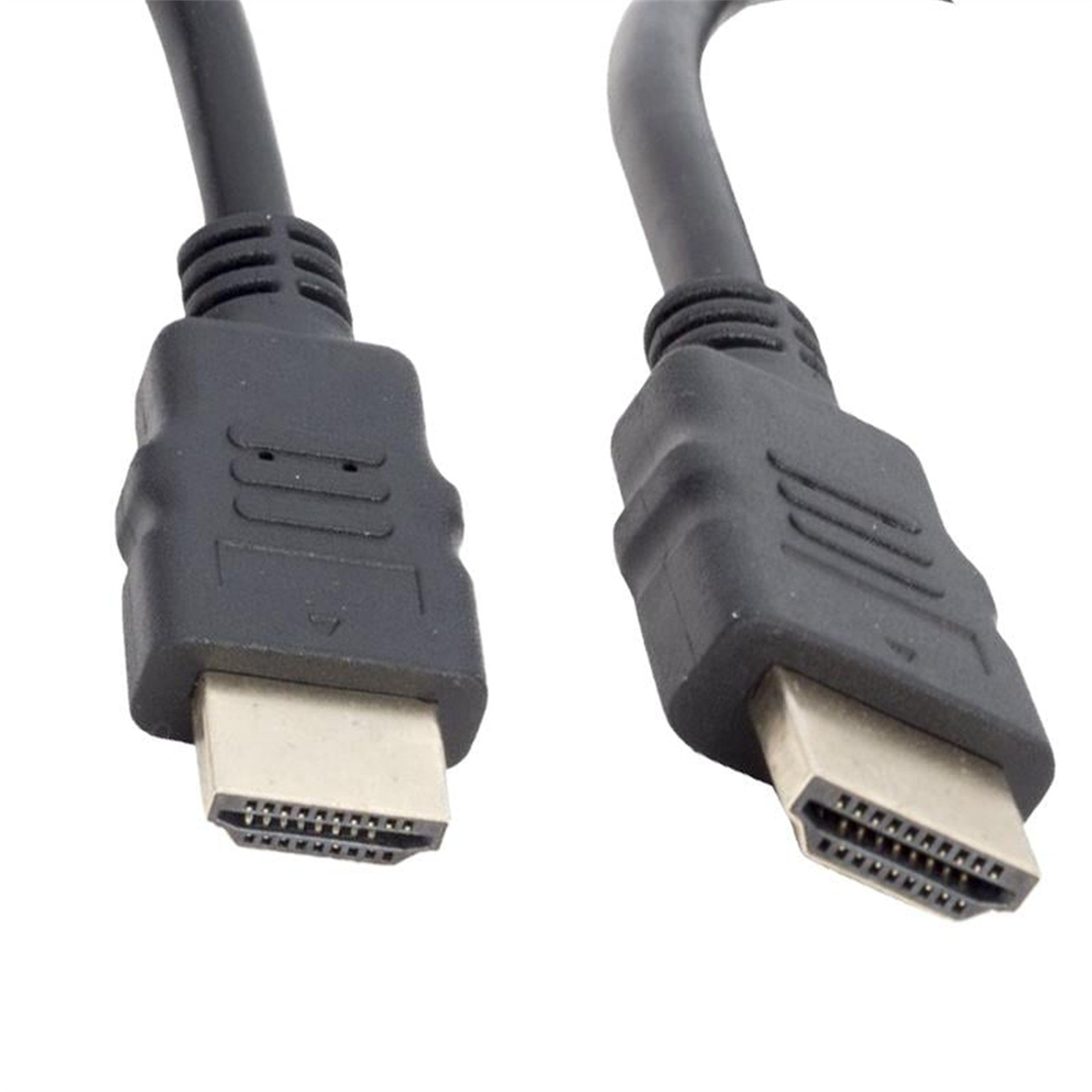 Elektromer Powermaster Plastik Düz Siyah 15 Cm Poşetli Hdmı Kablo - HDMI Kablo