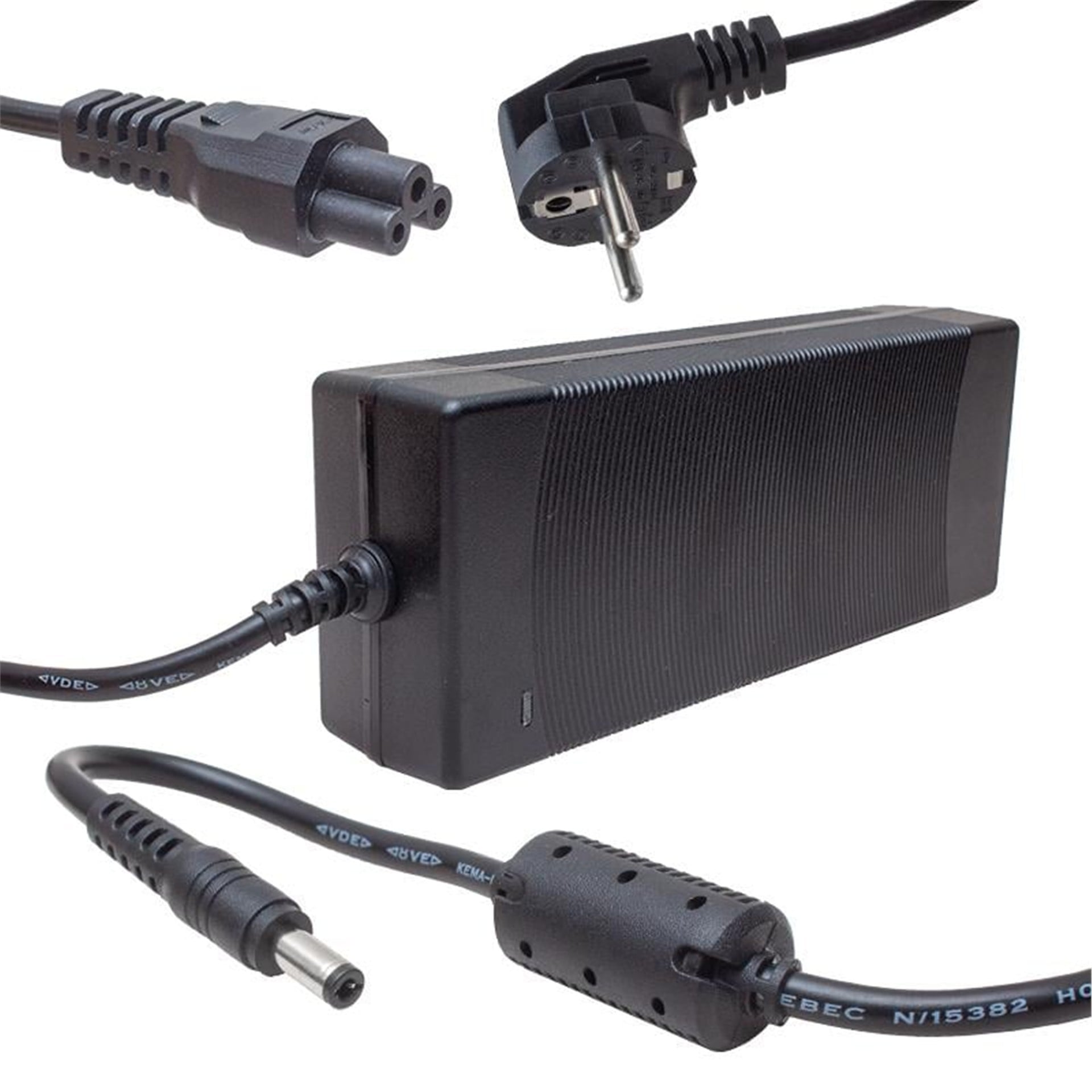 Powermaster Powermaster PM-10166 24 Volt - 5 Amper - 120 Watt 5.5*2.5 Mm Uçlu Plastik Kasa Masaüstü Adaptör - Adaptörler
