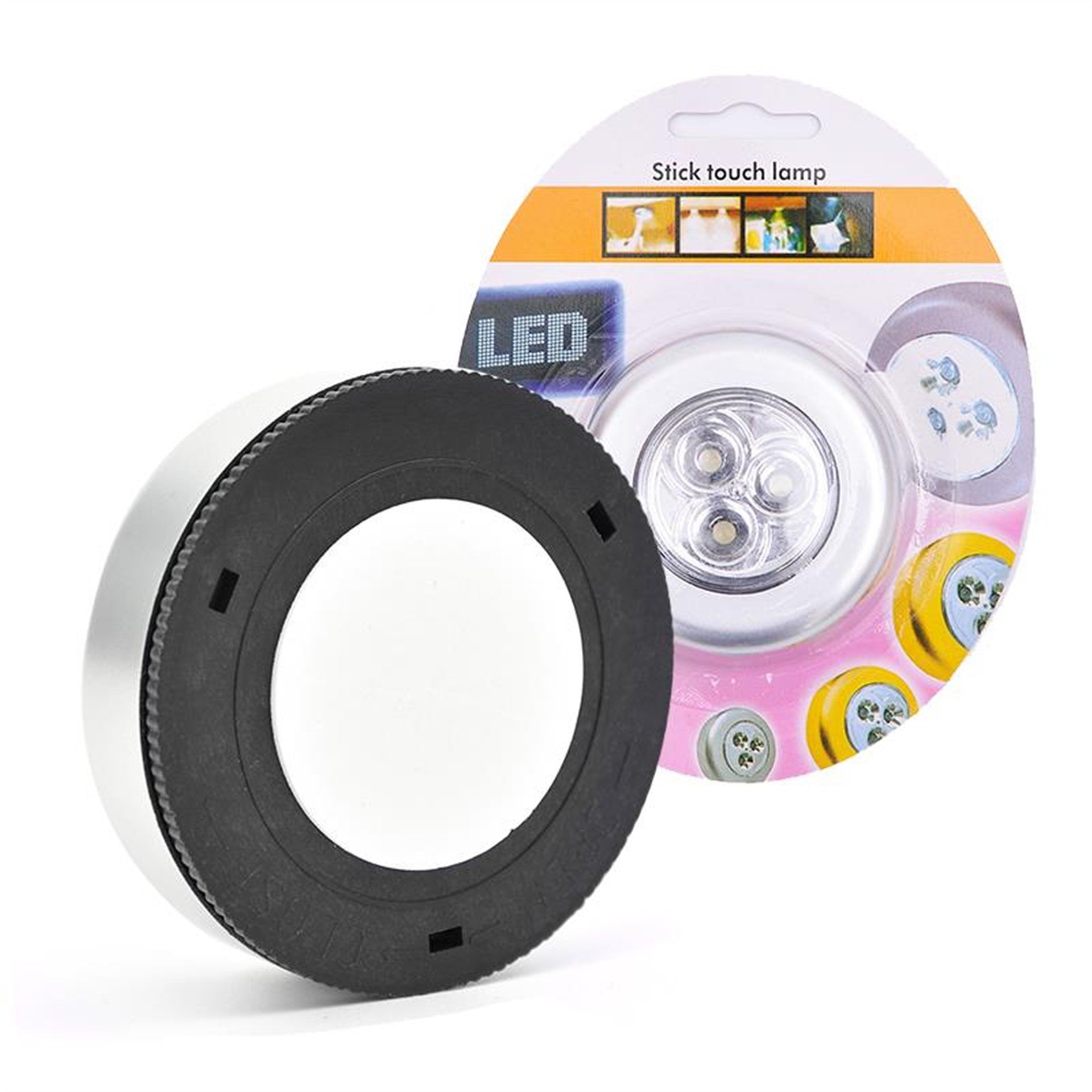 Powermaster Powermaster PM-10282 3 Ledli Kendinden Yapışkanlı Dokunmatik Dolap - Çekmece İçi Led Lamba Aydınlatma - Ledli Lambalar